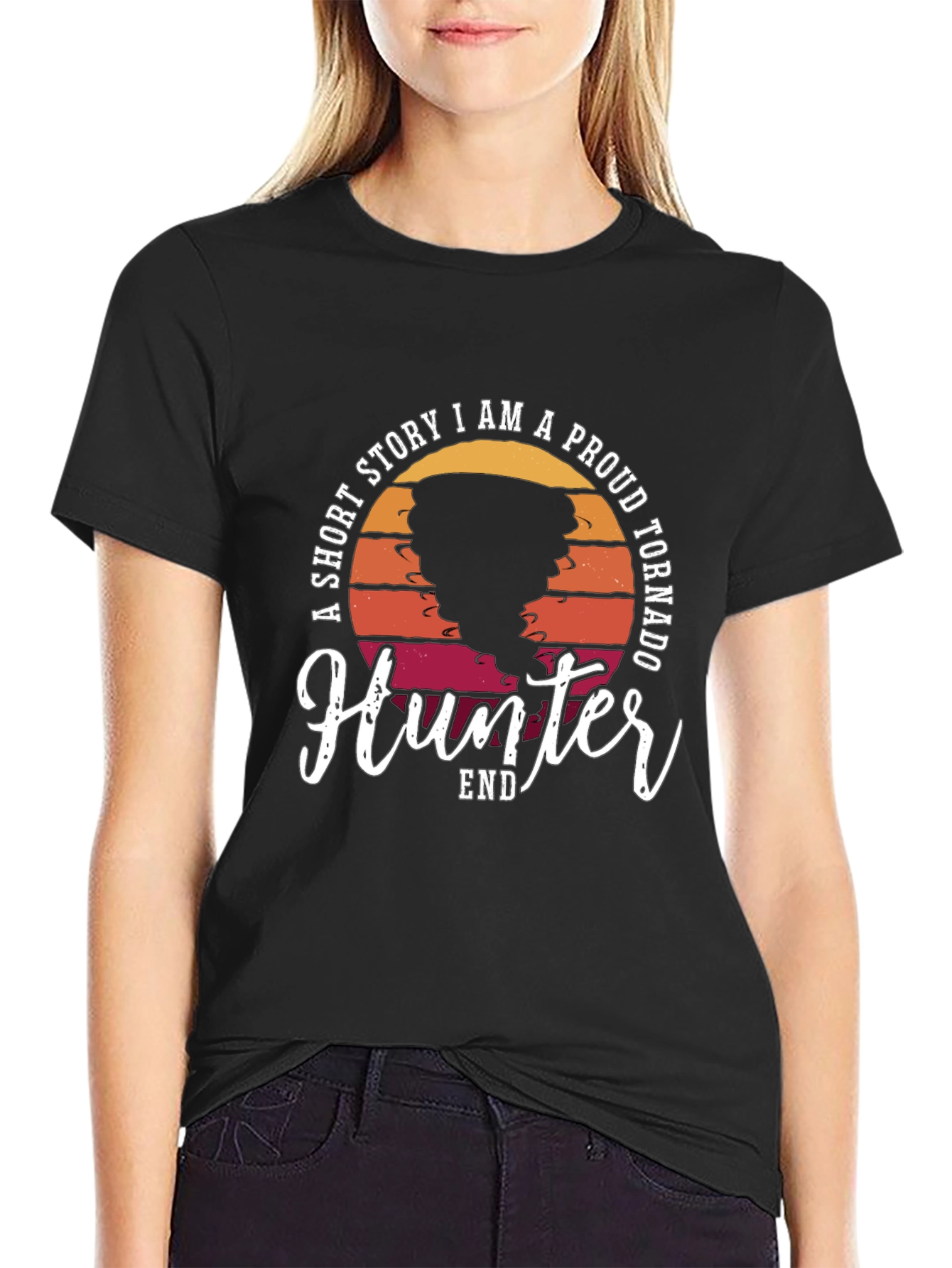 Proud Tornado Hunter Graphic T-Shirt