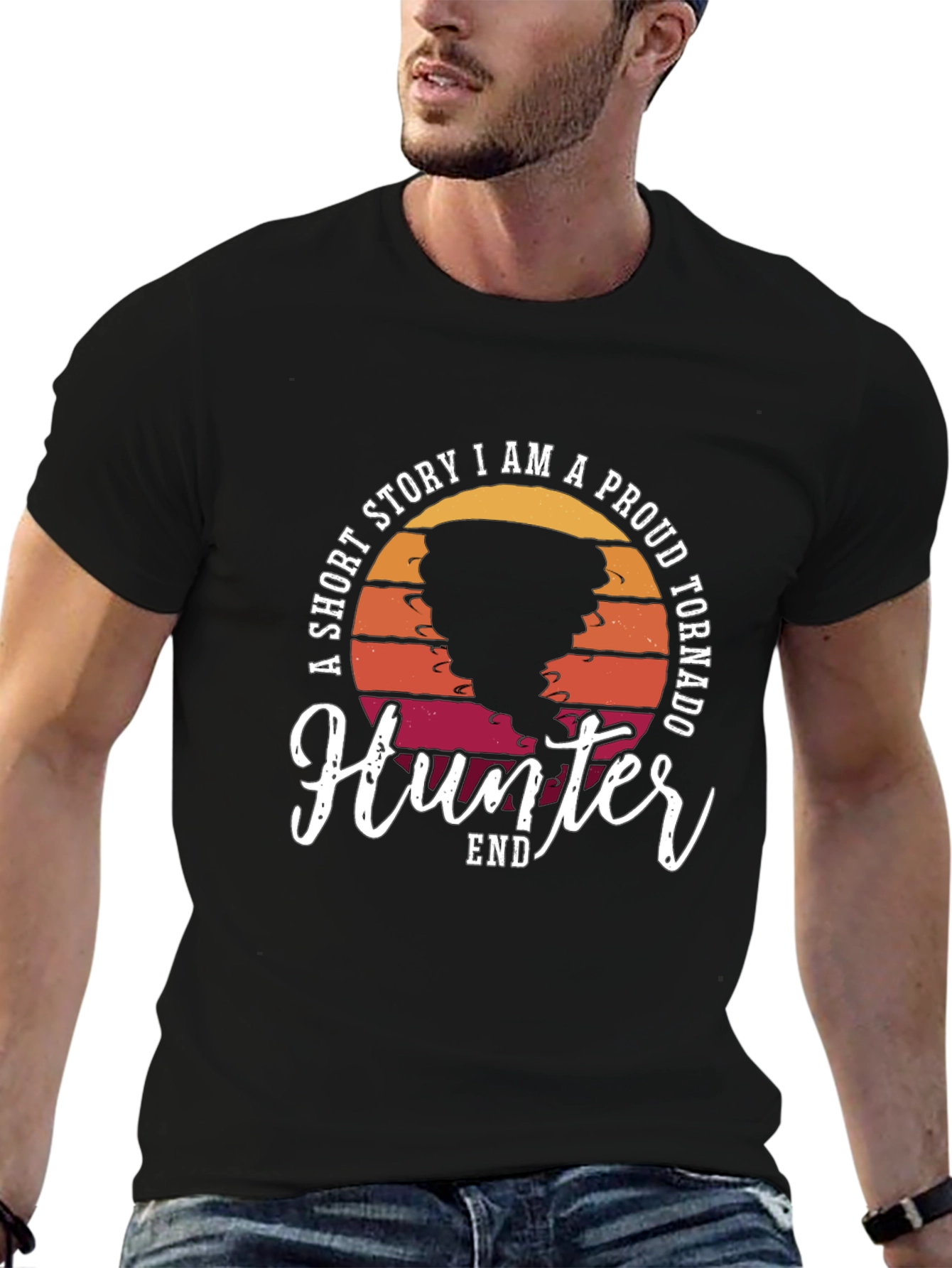 Proud Tornado Hunter Graphic T-Shirt