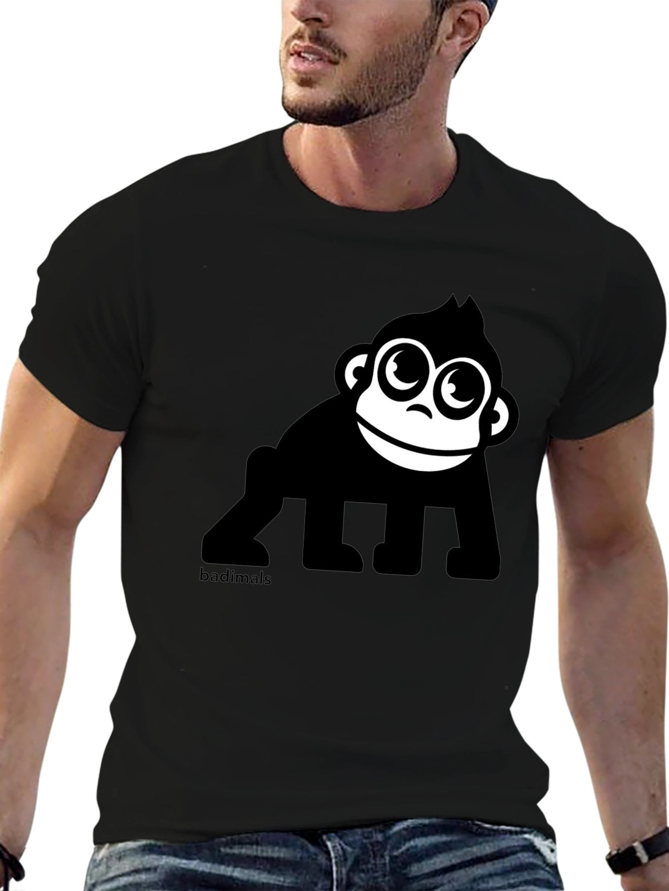 Funky Monkey Black T-Shirt