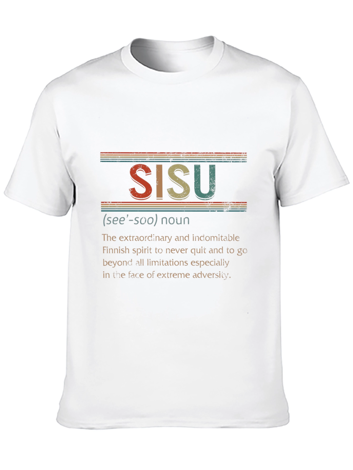 Sisu Definition T-Shirt - Finnish Spirit