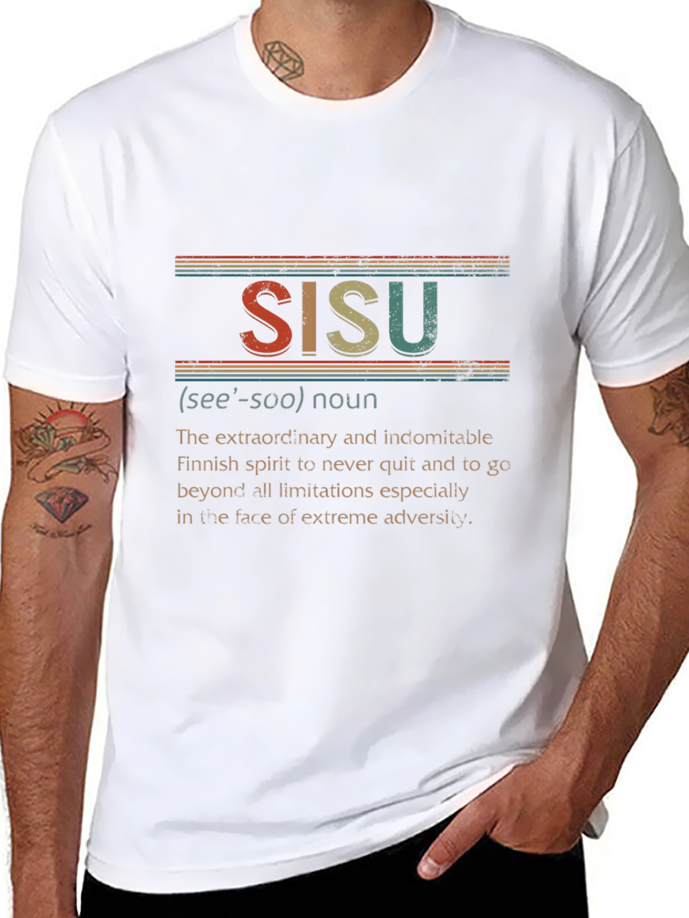 Sisu Definition T-Shirt - Finnish Spirit