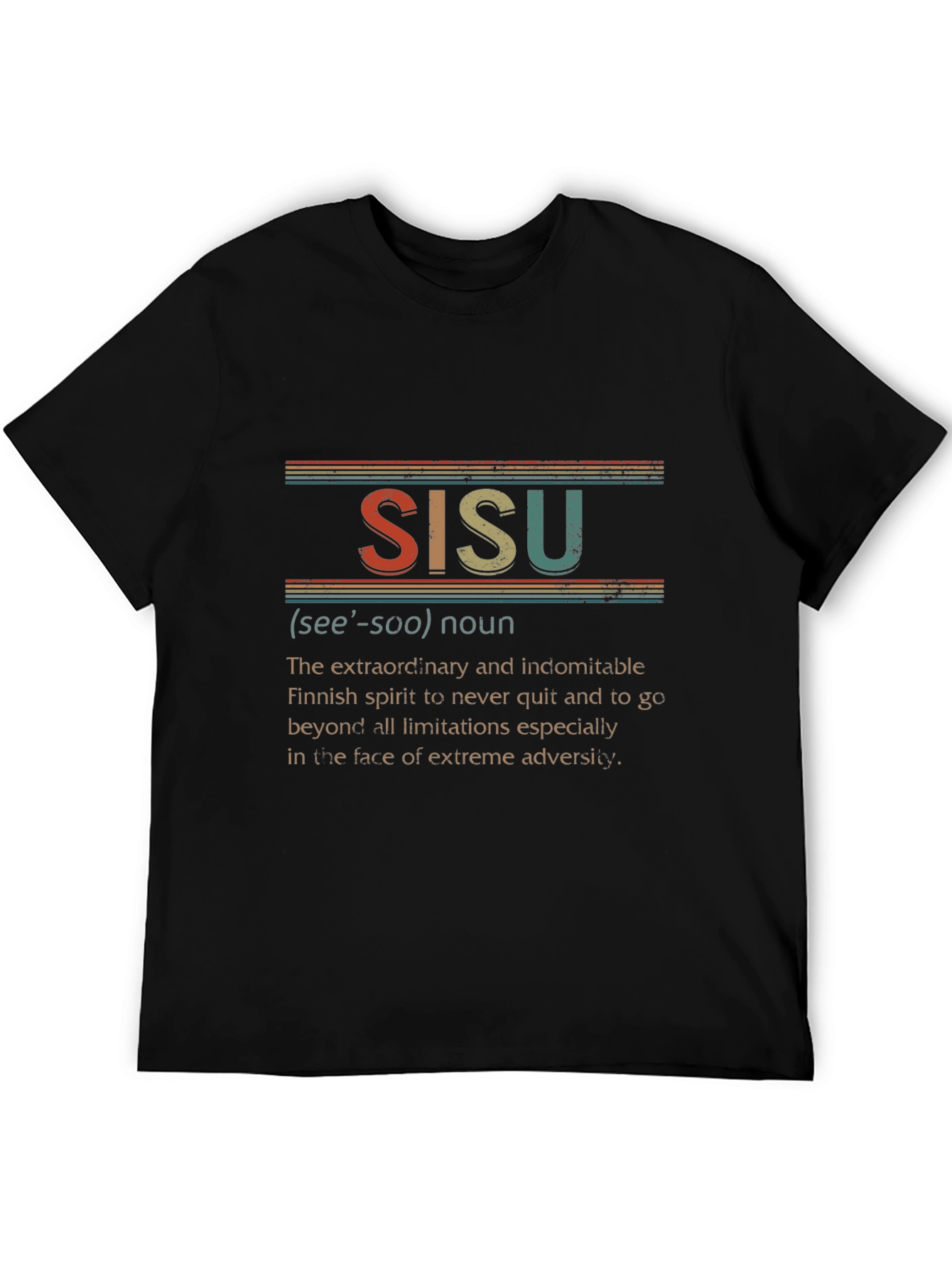 Sisu Definition T-Shirt - Finnish Spirit
