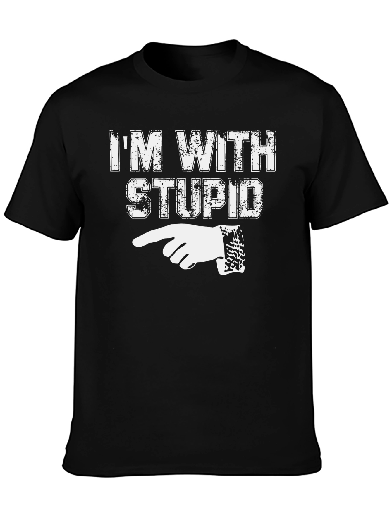 Im With Stupid Graphic Tee