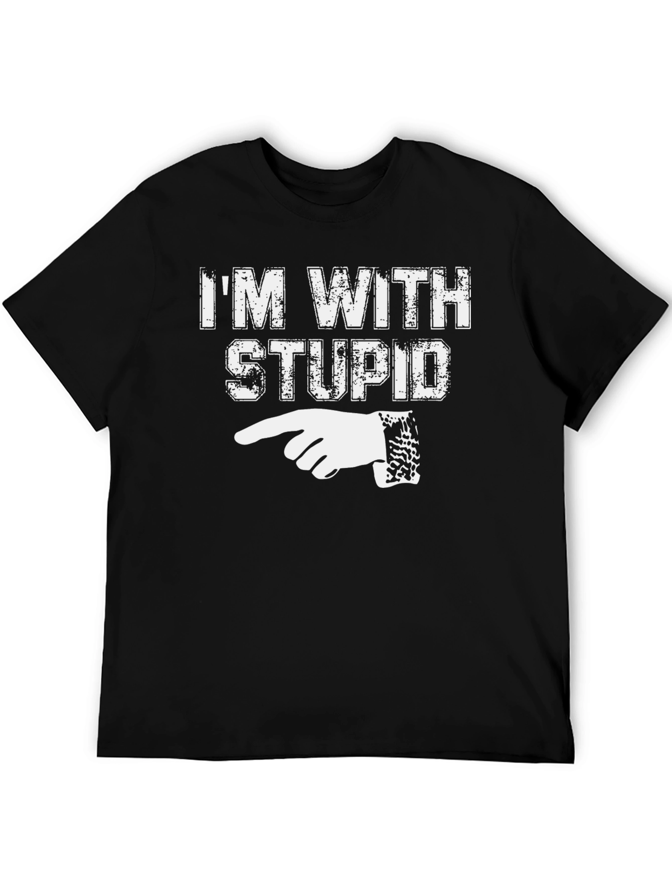 Im With Stupid Graphic Tee