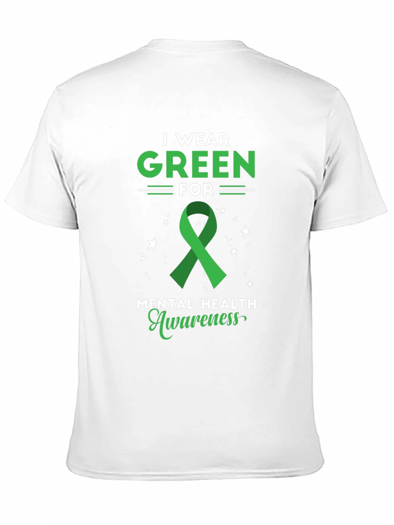 Green Mental Health Awareness T-Shirt