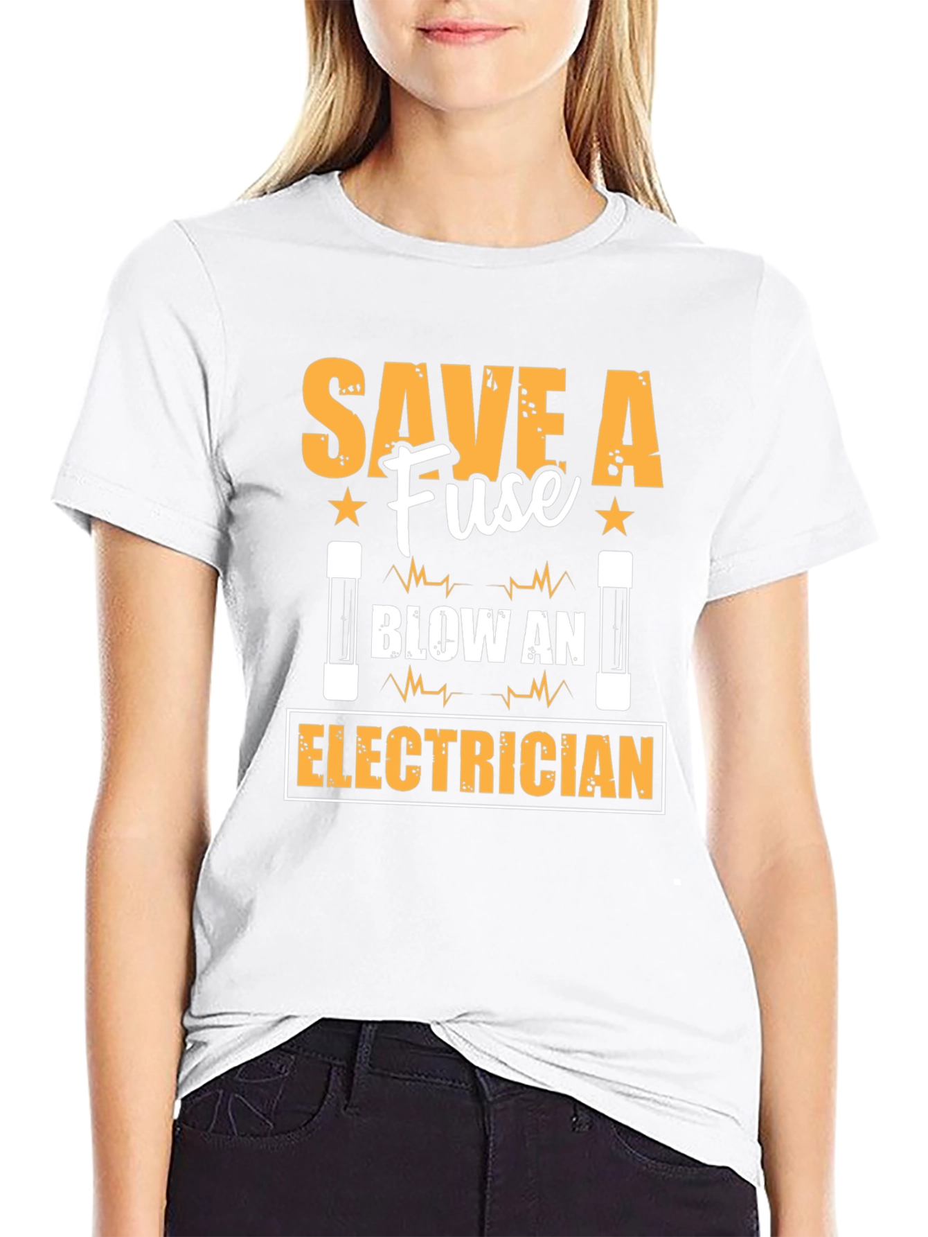 Save A Fuse Blow An Electrician T-Shirt