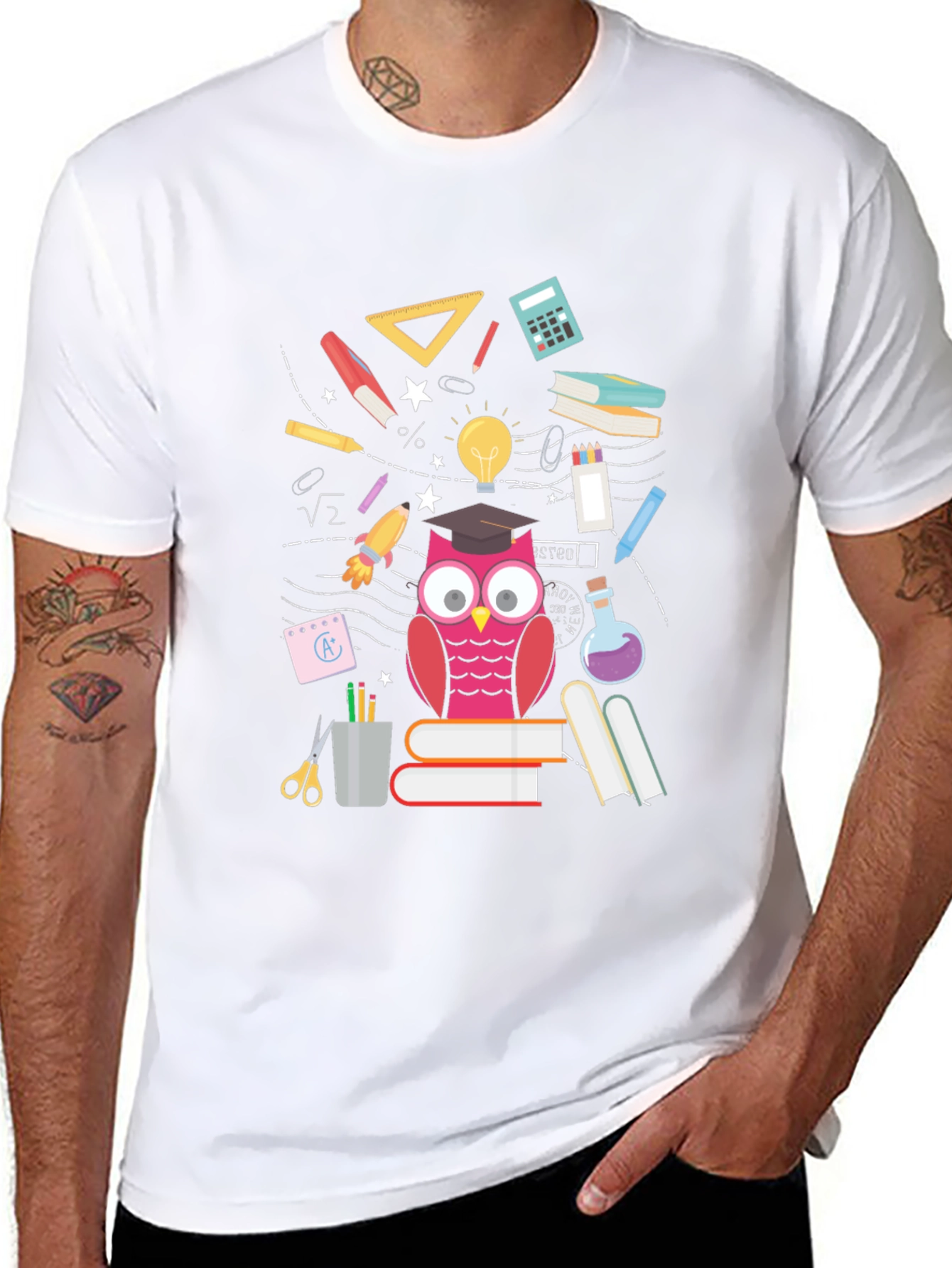 Teacher Owl T-Shirt - Back to School