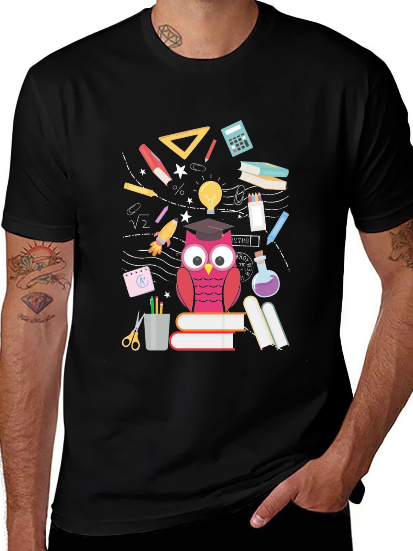 Teacher Owl T-Shirt - Back to School