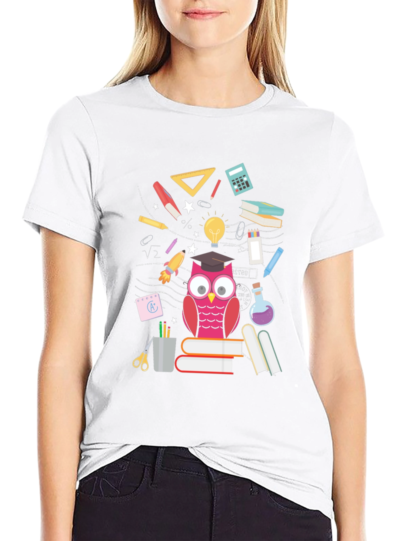 Teacher Owl T-Shirt - Back to School