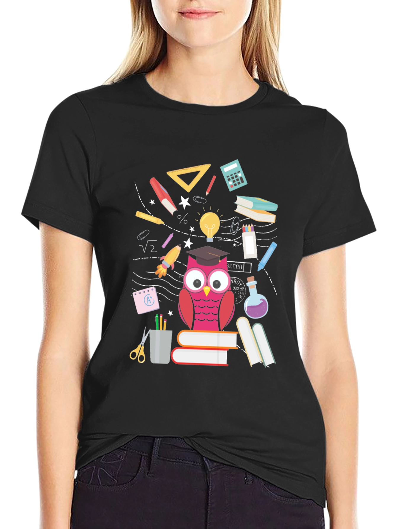 Teacher Owl T-Shirt - Back to School
