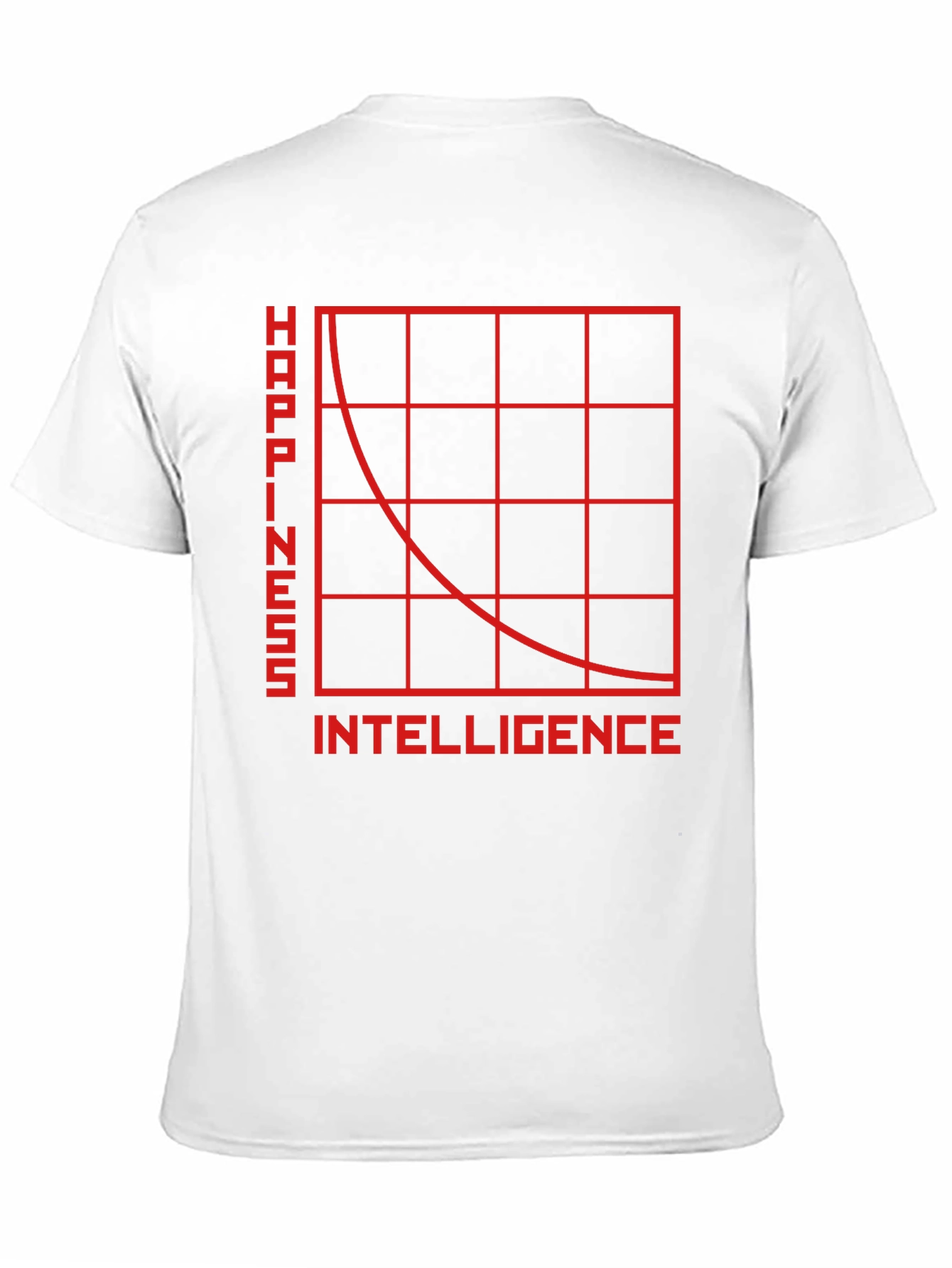 Happiness vs. Intelligence T-Shirt
