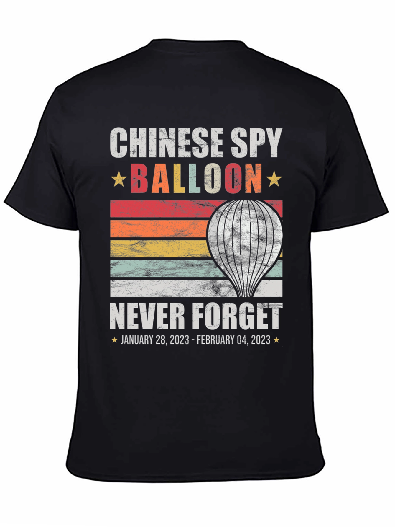 Chinese Spy Balloon Never Forget T-Shirt