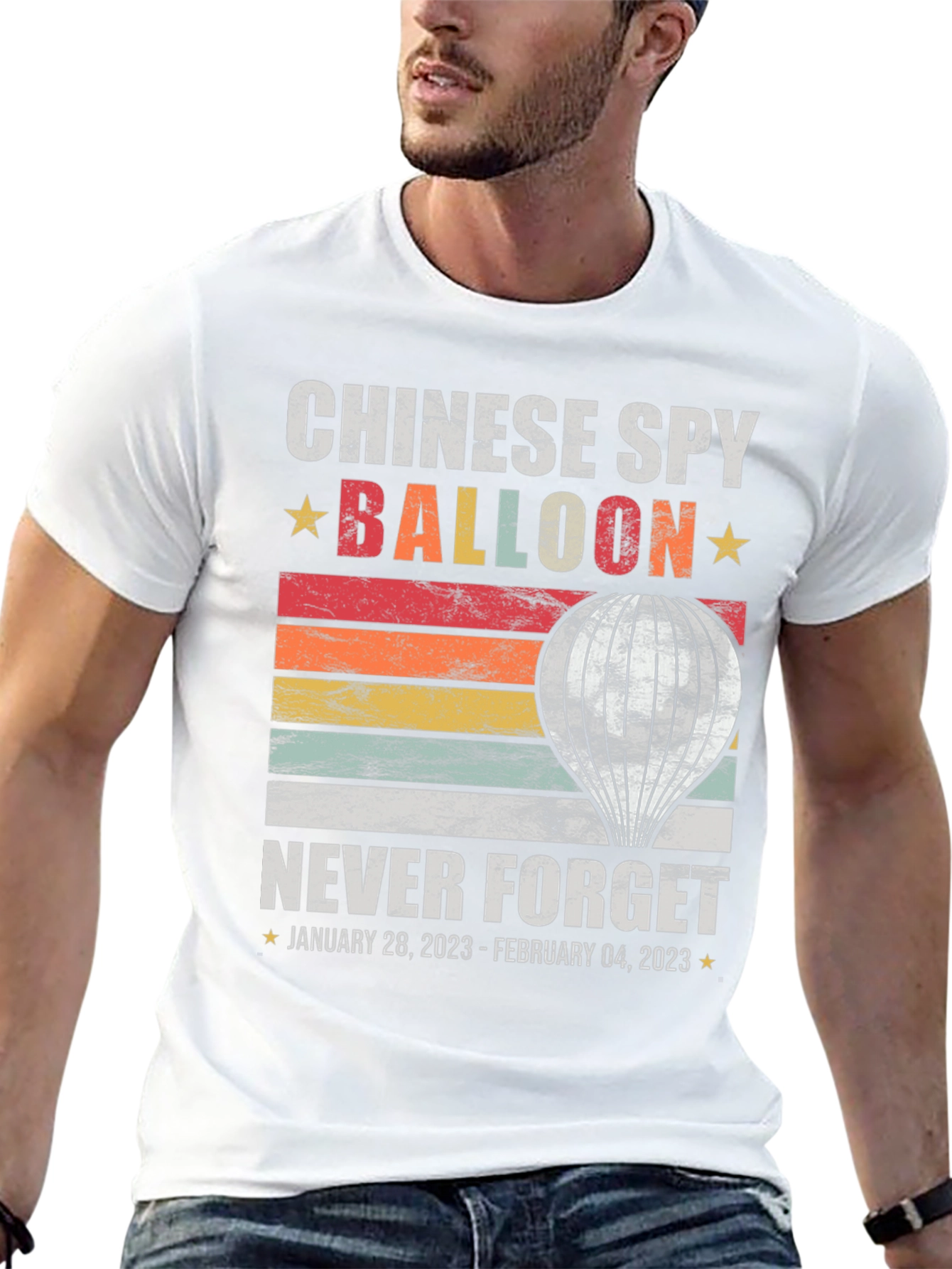 Chinese Spy Balloon Never Forget T-Shirt