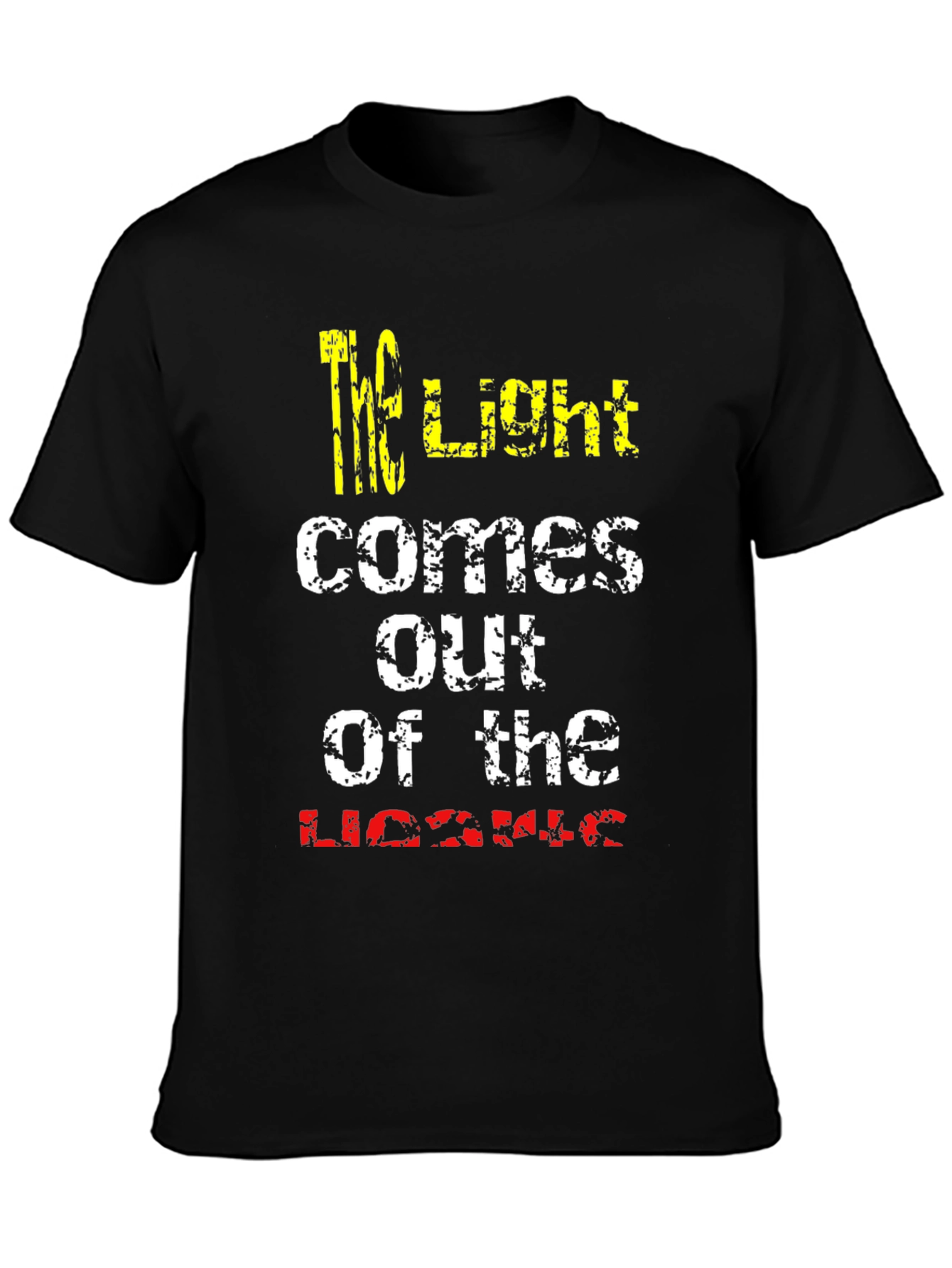 The Light Comes Out of the Darkness Graphic Tee