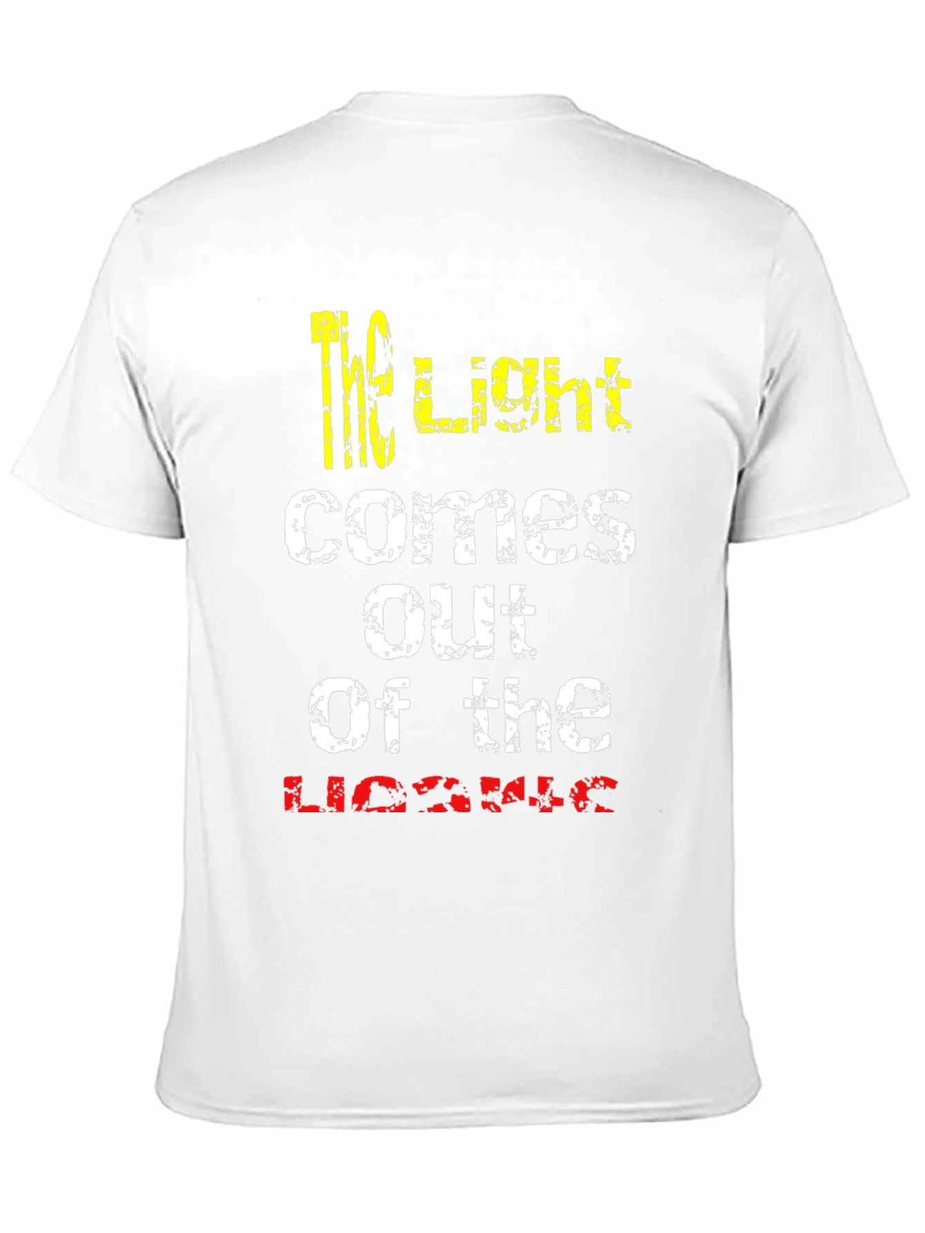 The Light Comes Out of the Darkness Graphic Tee