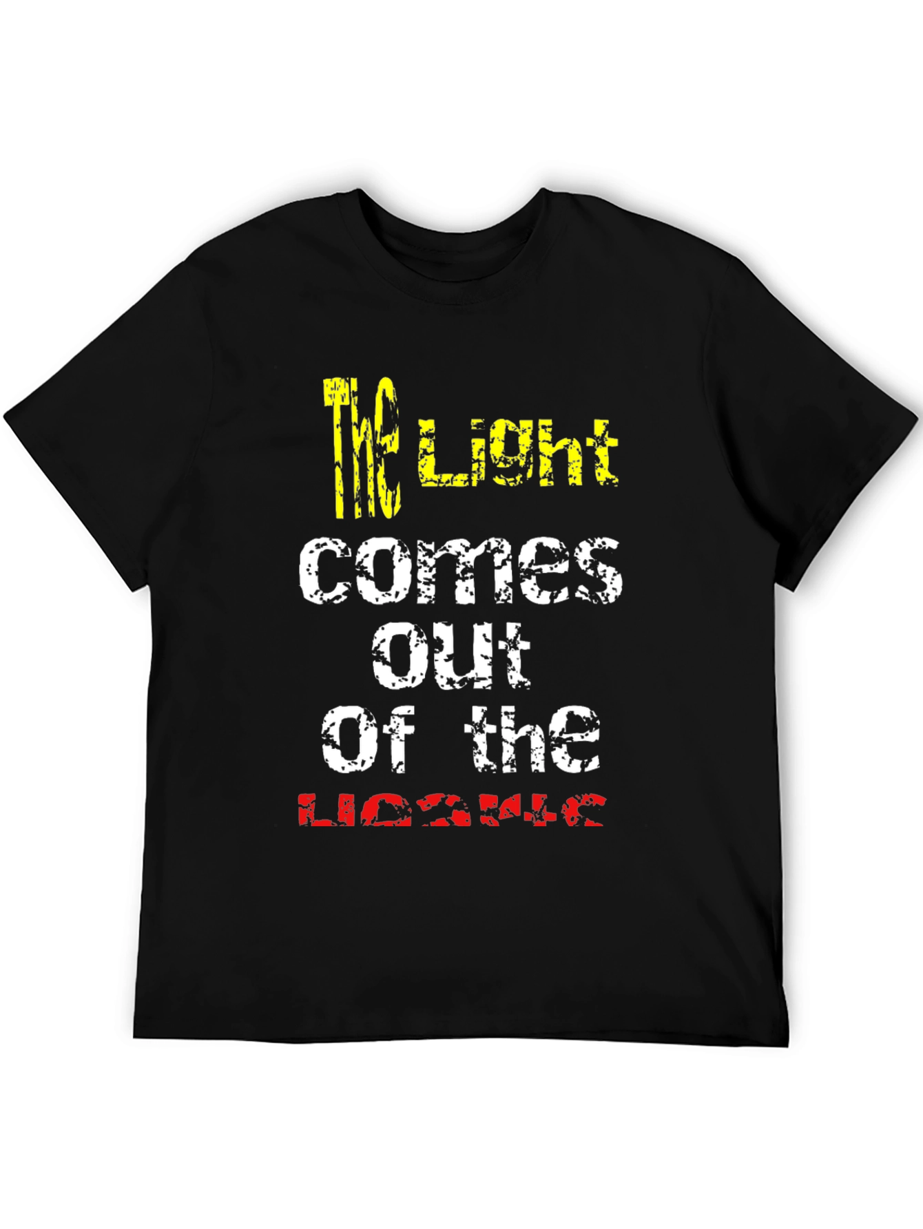 The Light Comes Out of the Darkness Graphic Tee