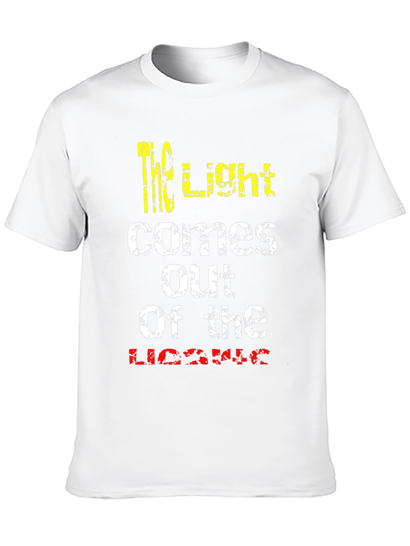 The Light Comes Out of the Darkness Graphic Tee