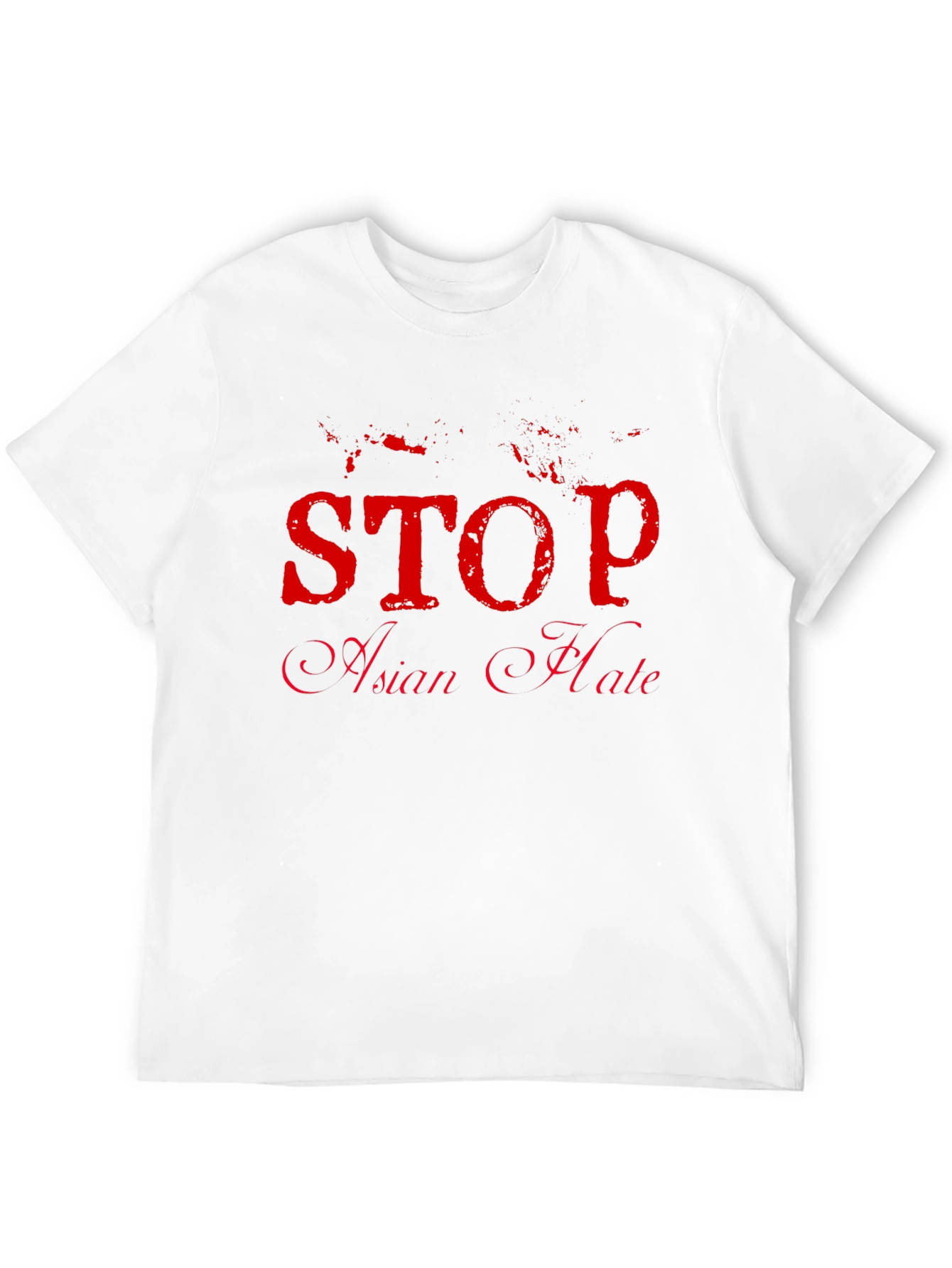 Stop Asian Hate Black T-Shirt