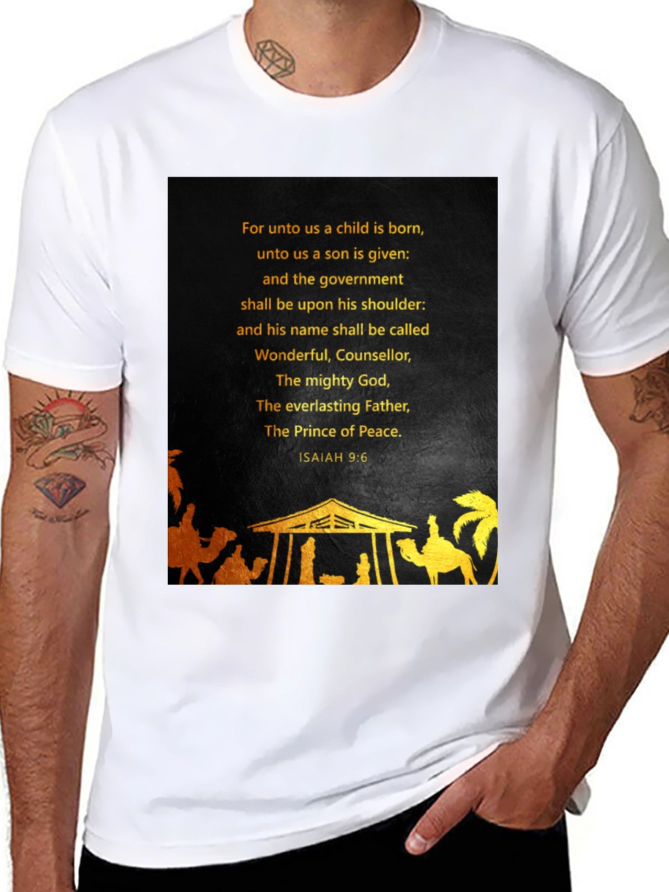 Isaiah 9:6 Graphic T-Shirt - Unisex
