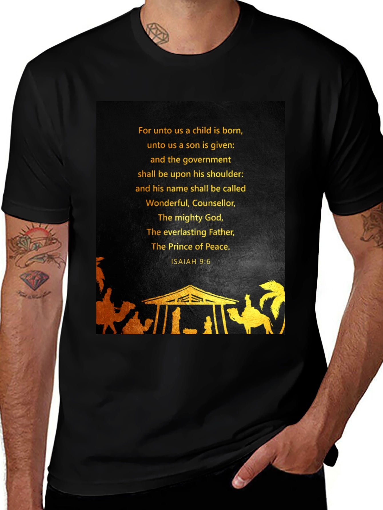 Isaiah 9:6 Graphic T-Shirt - Unisex