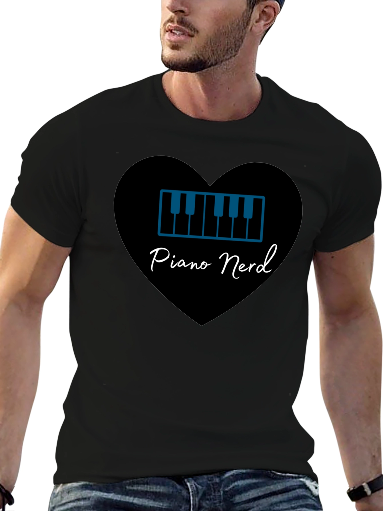 Piano Nerd T-Shirt - Music Lover Tee