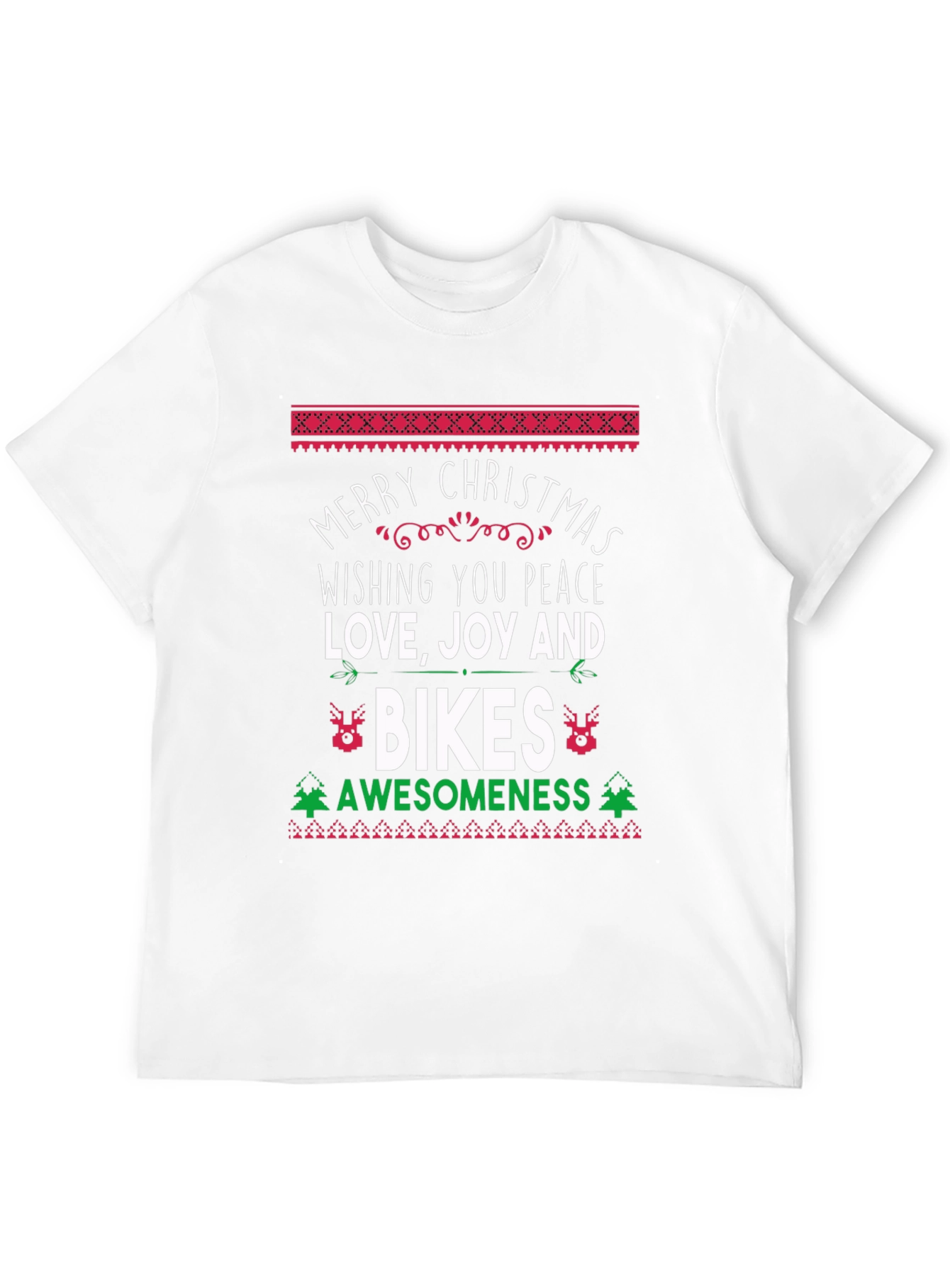 Merry Christmas Bikes Awesomeness T-Shirt