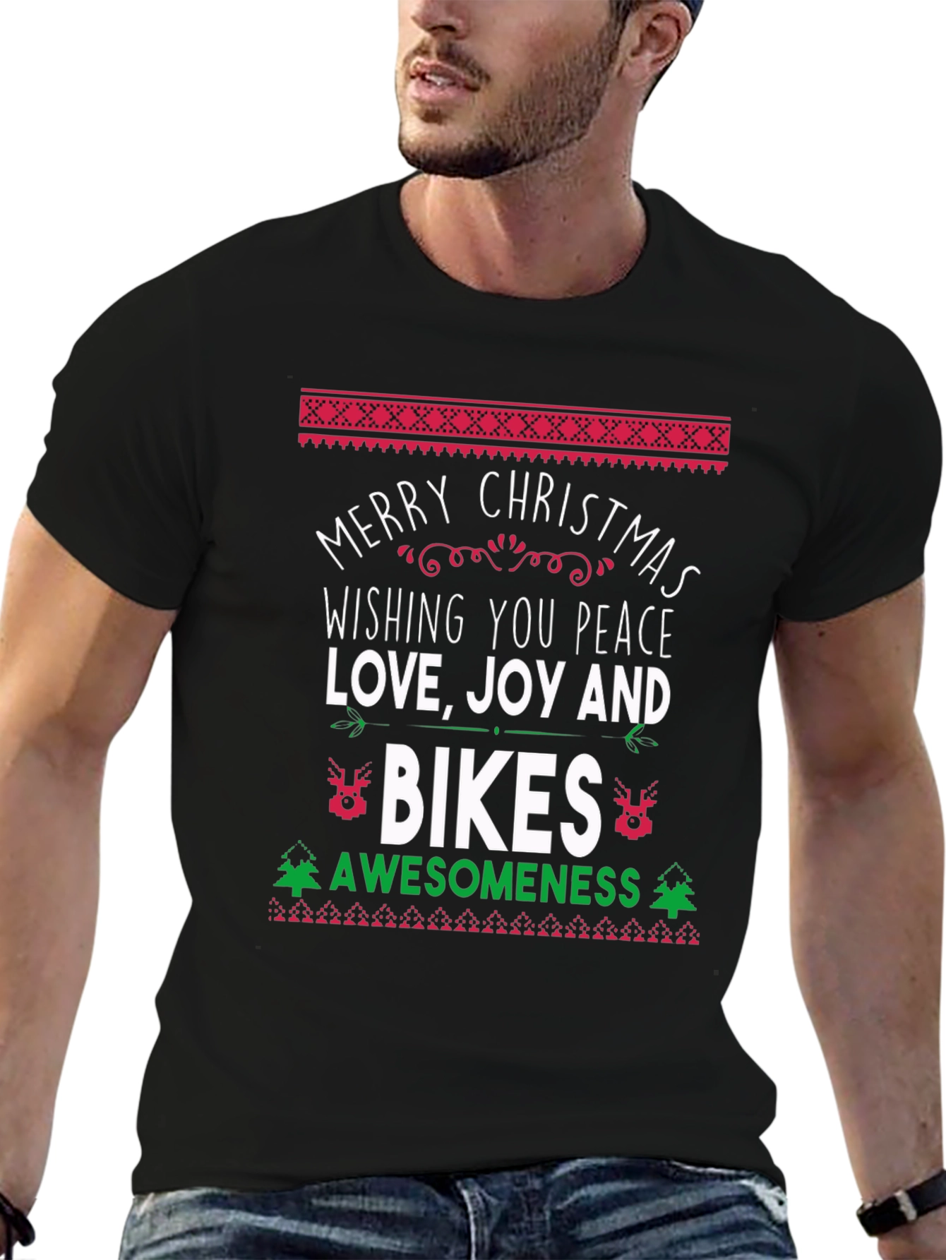 Merry Christmas Bikes Awesomeness T-Shirt