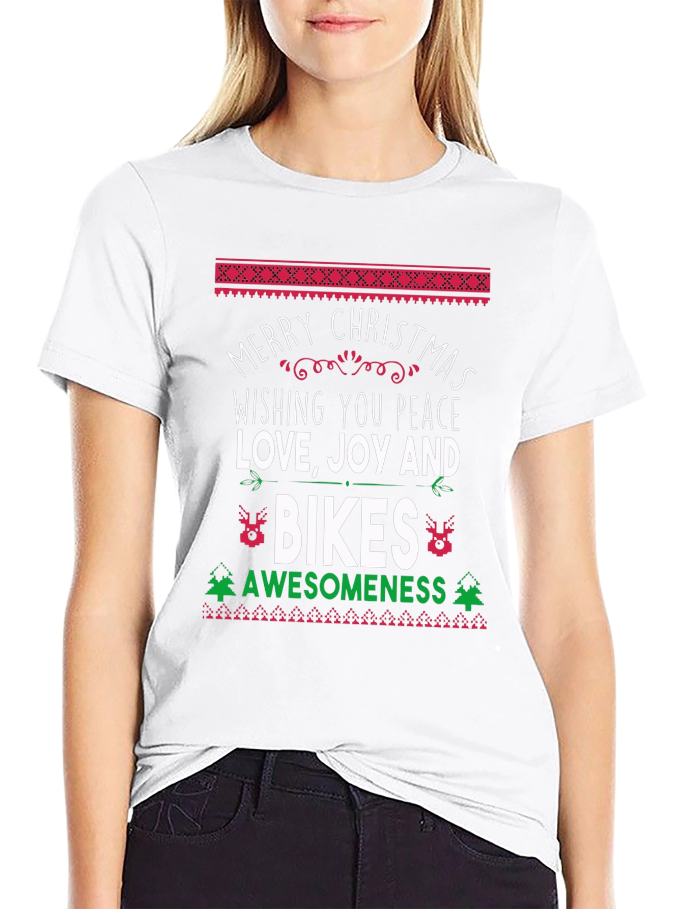 Merry Christmas Bikes Awesomeness T-Shirt