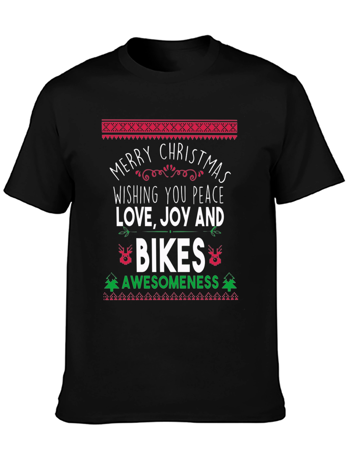 Merry Christmas Bikes Awesomeness T-Shirt