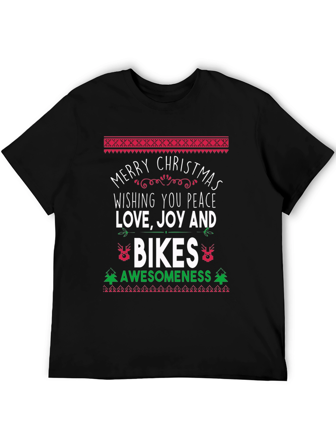 Merry Christmas Bikes Awesomeness T-Shirt