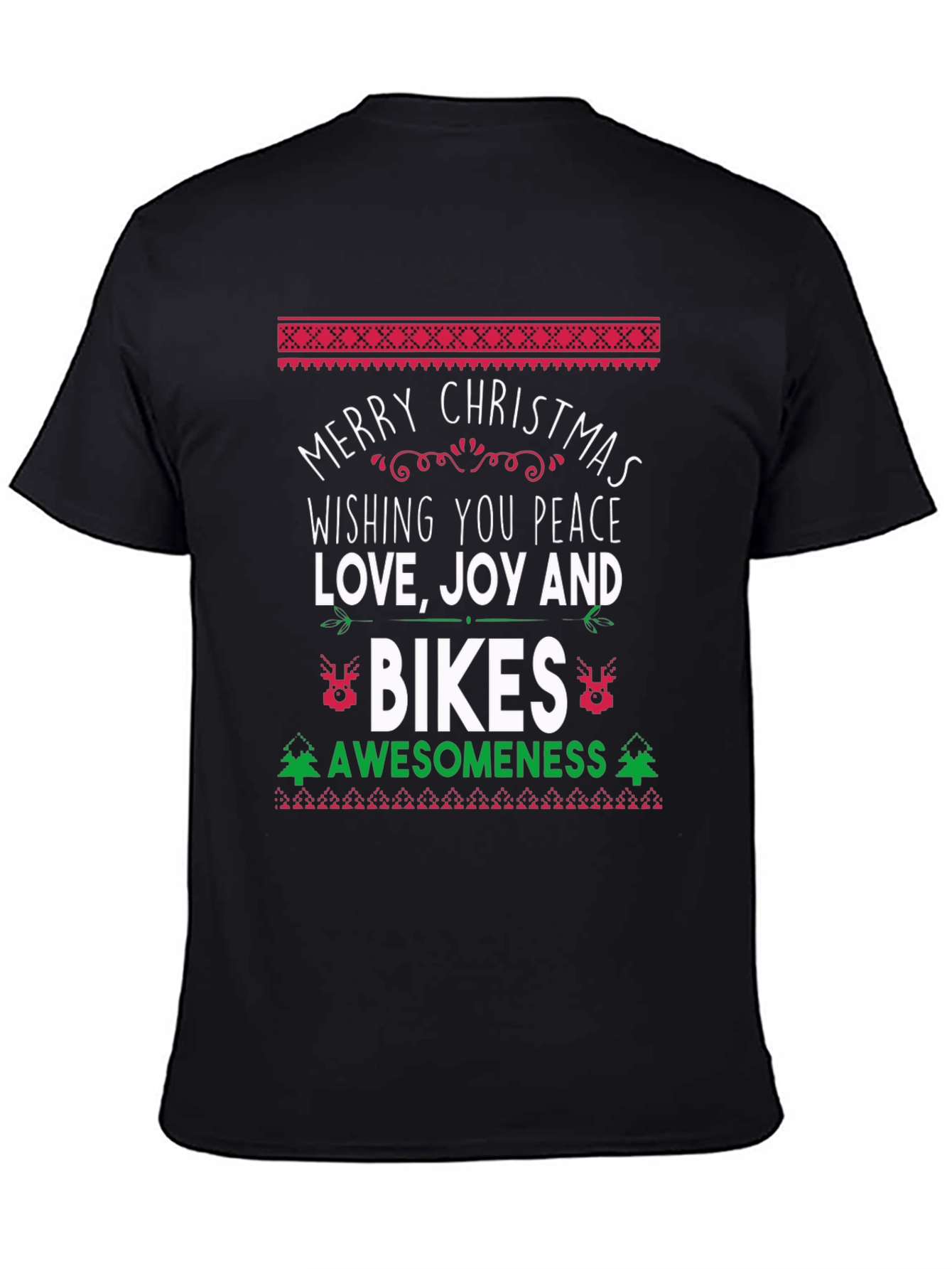 Merry Christmas Bikes Awesomeness T-Shirt