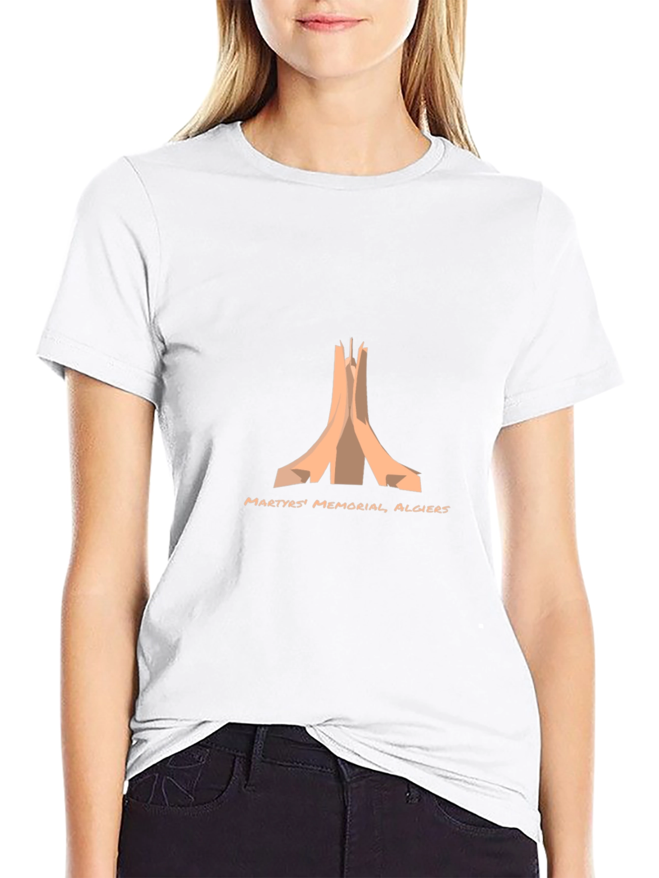 Martyrs Memorial Algiers Graphic T-Shirt