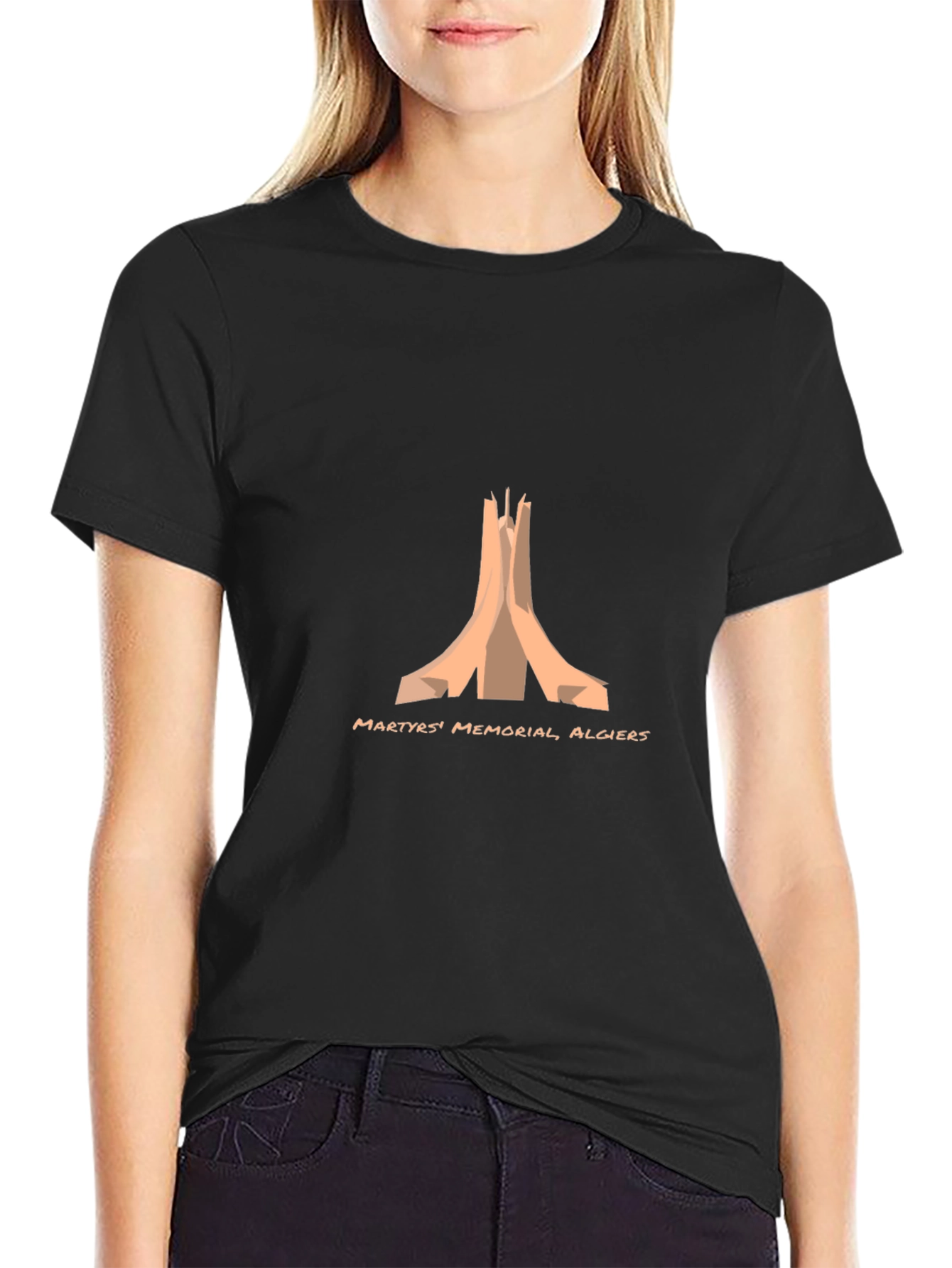 Martyrs Memorial Algiers Graphic T-Shirt