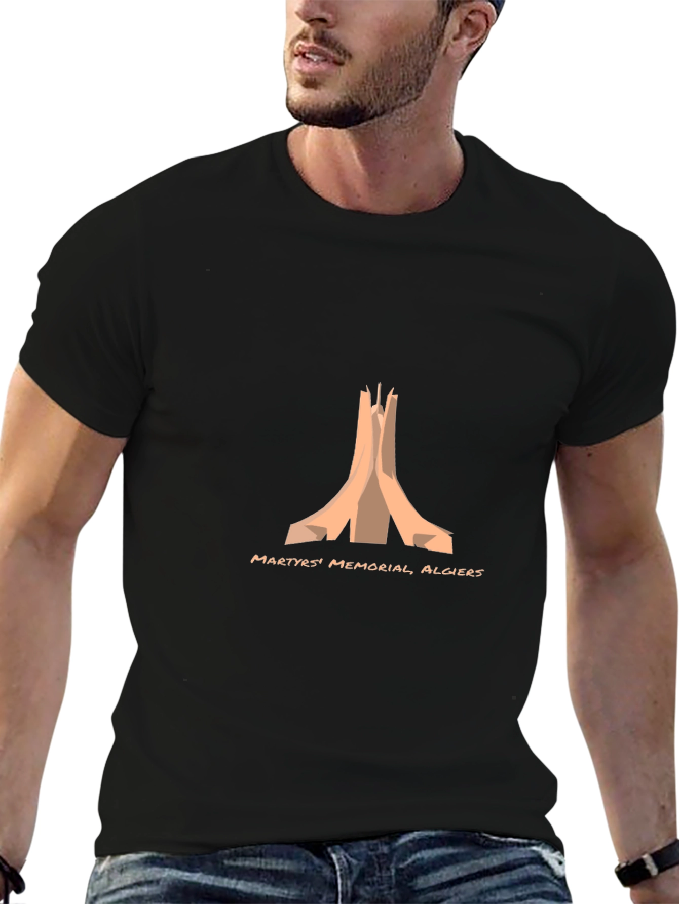 Martyrs Memorial Algiers Graphic T-Shirt