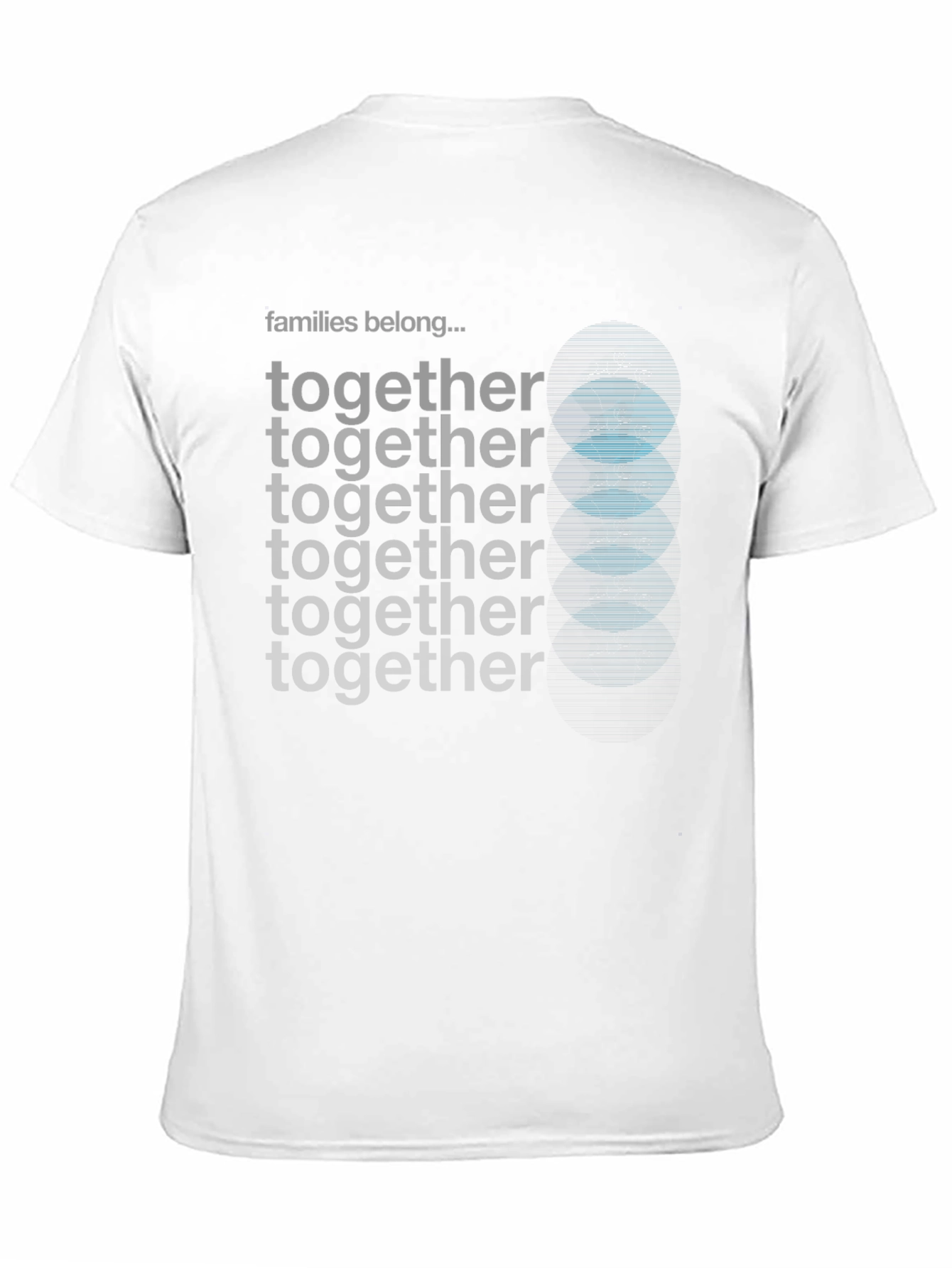 Families Belong Together Black Tee