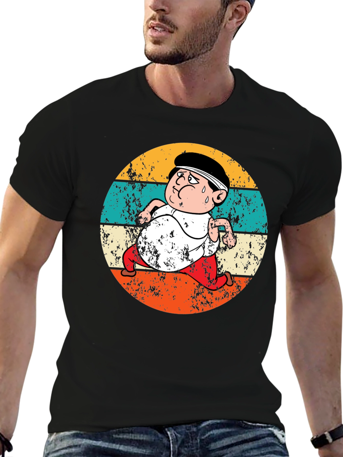Retro Runner Graphic Tee - Comfort Fit