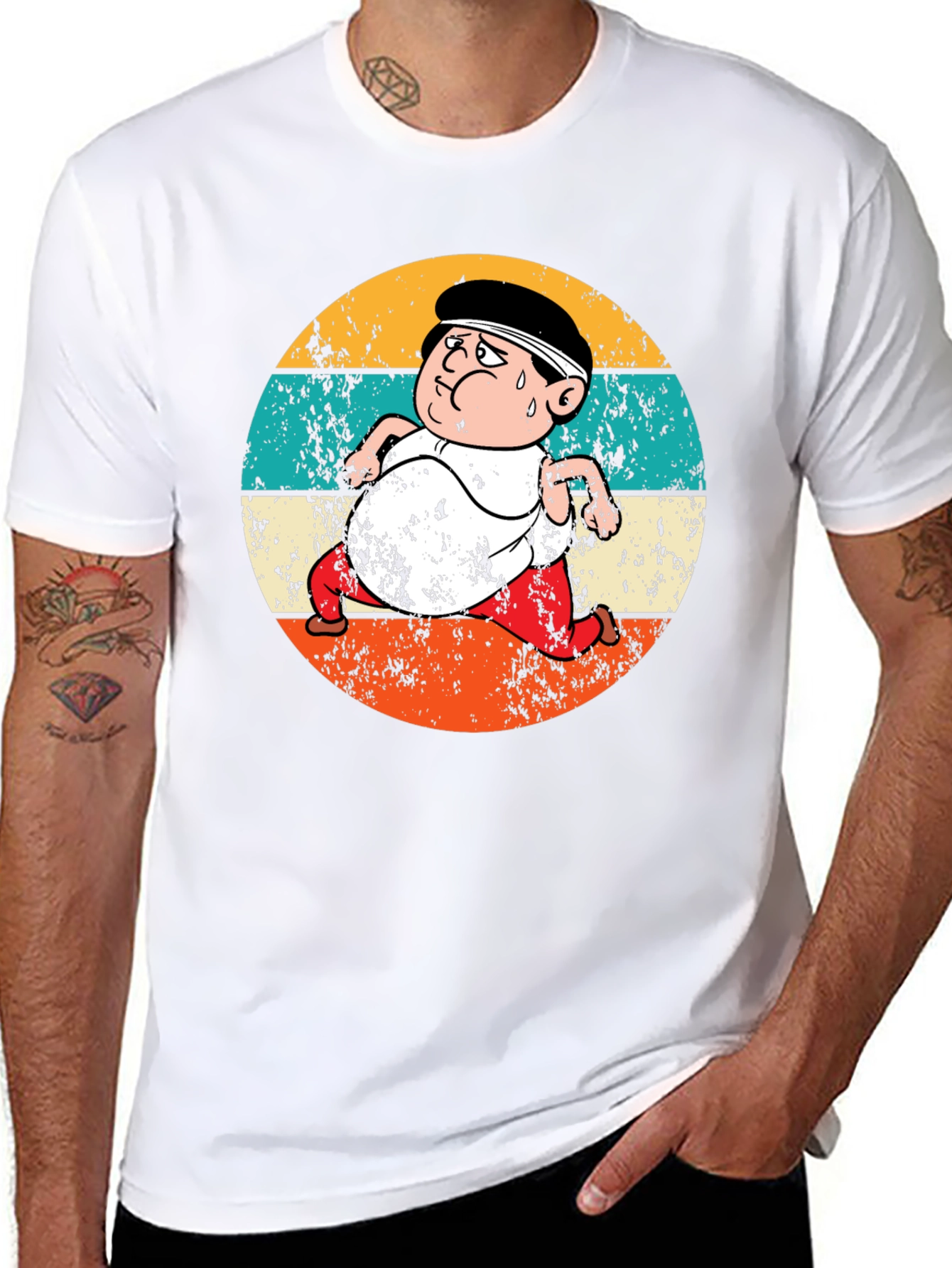 Retro Runner Graphic Tee - Comfort Fit