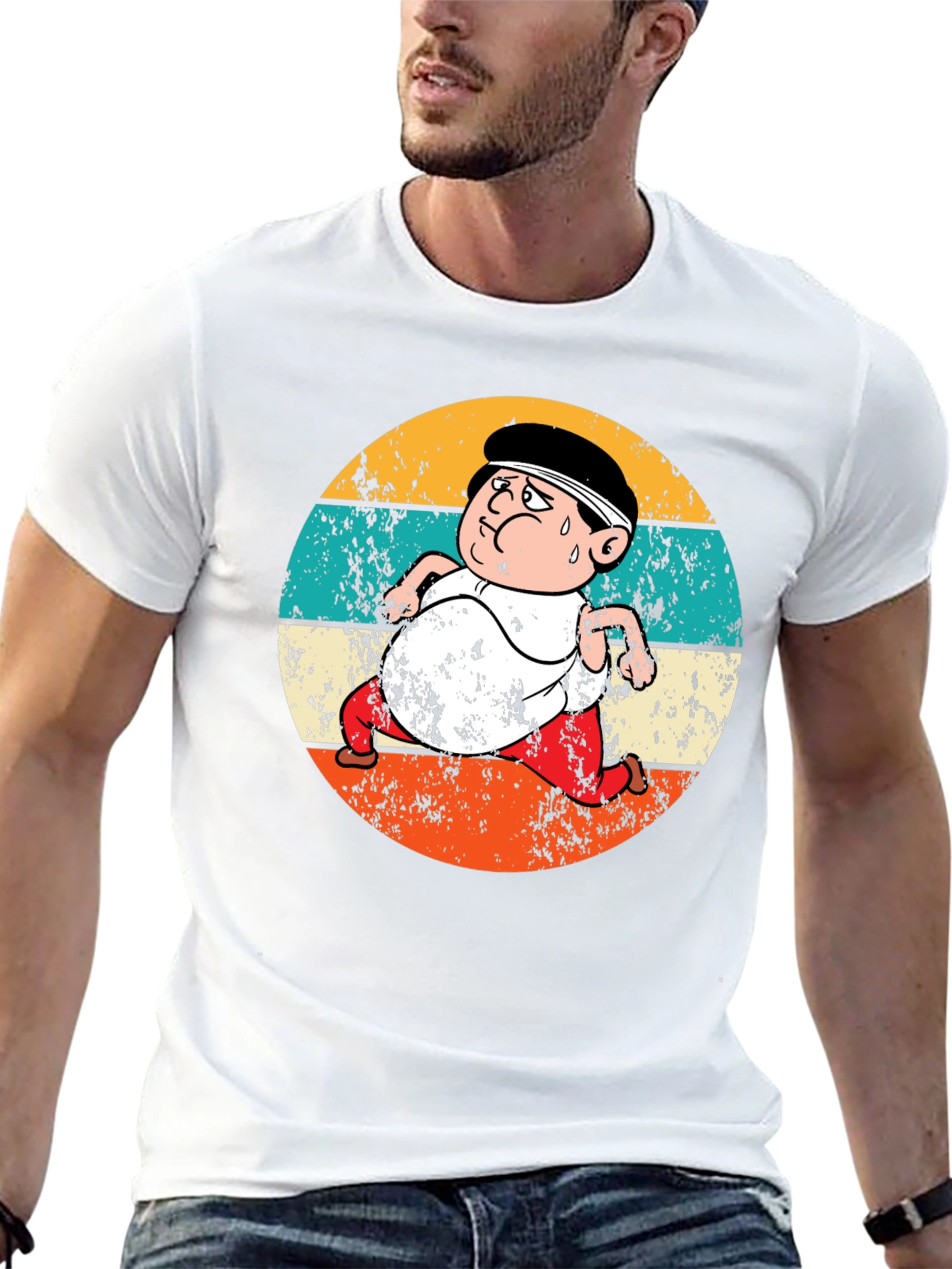 Retro Runner Graphic Tee - Comfort Fit