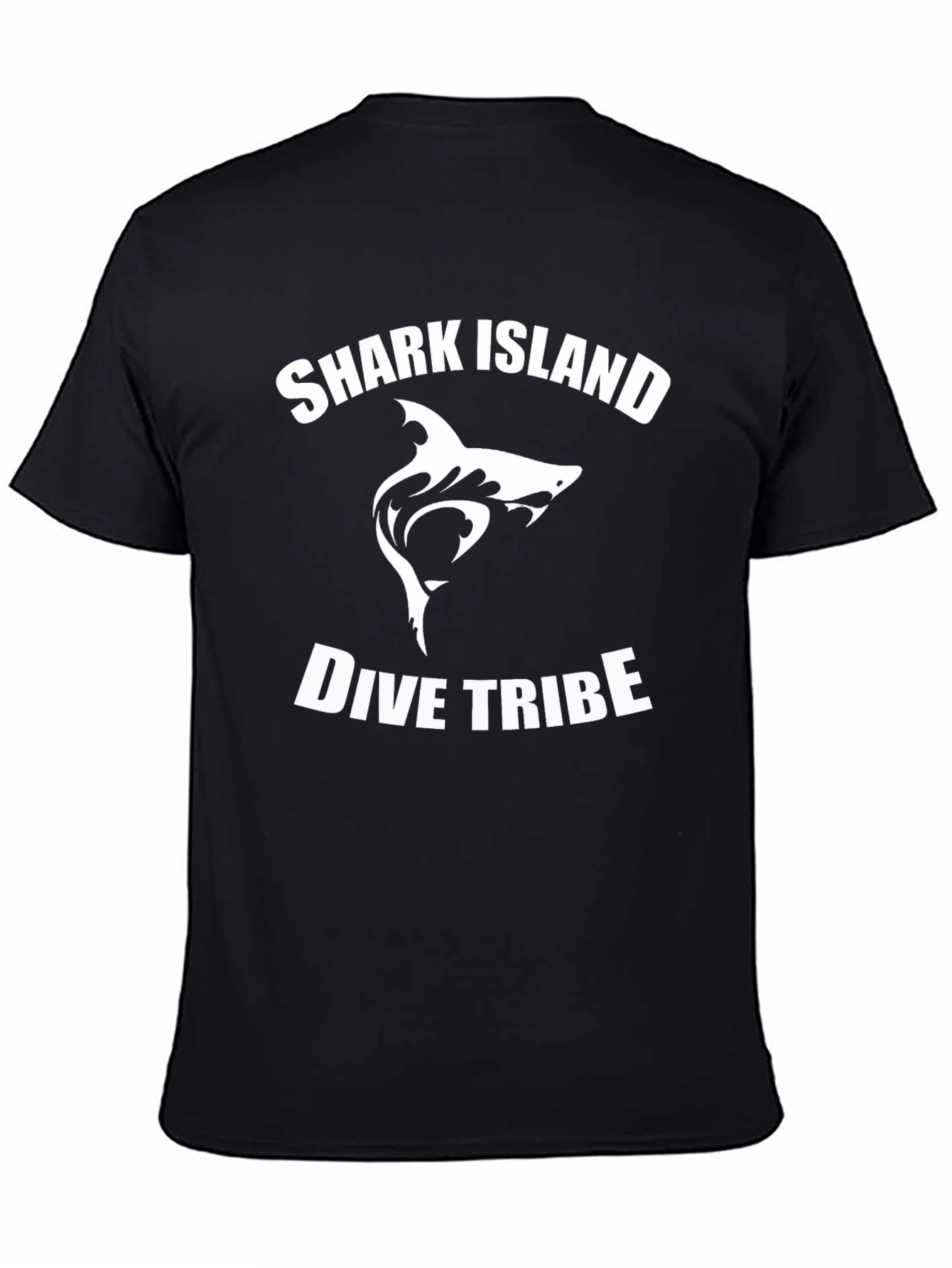 Shark Island Dive Tribe T-Shirt - Black Graphic Tee