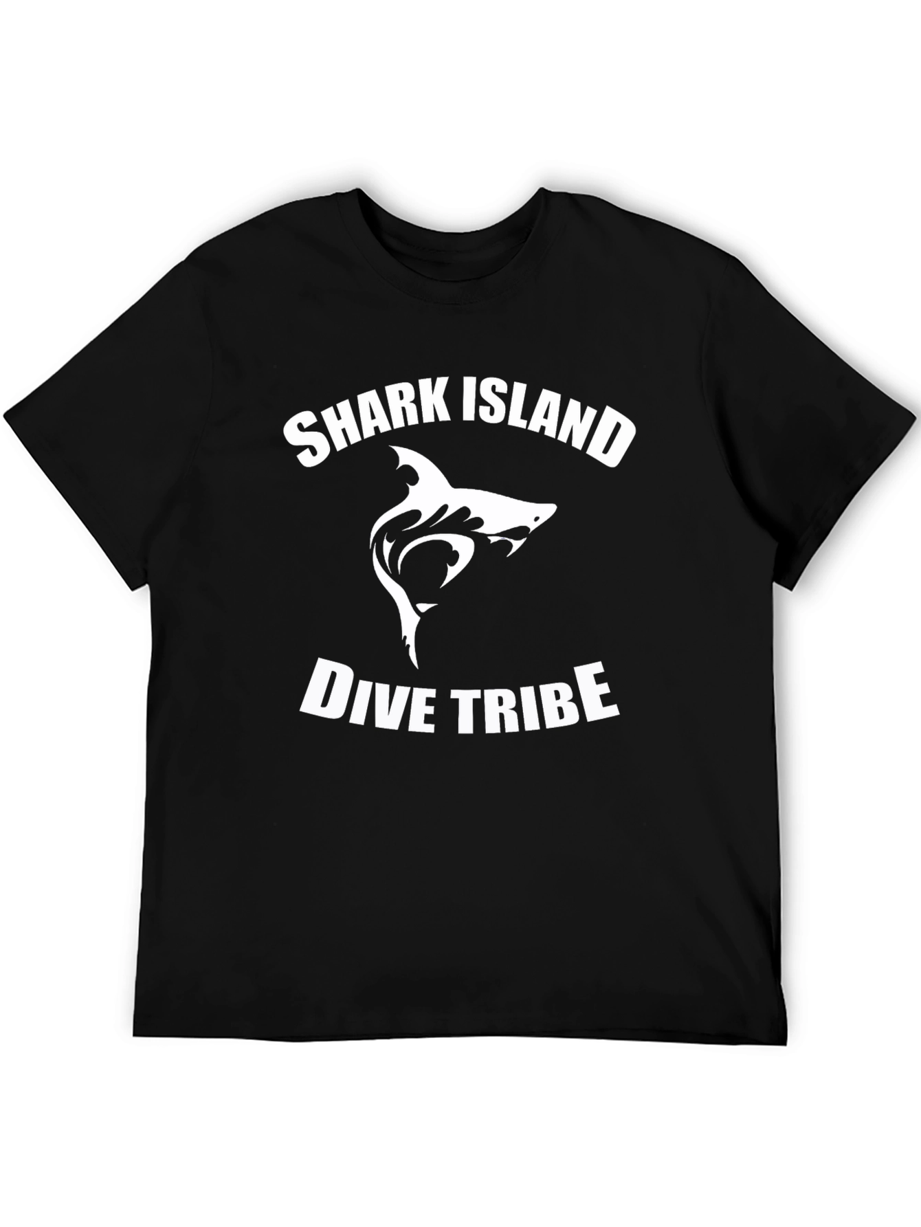 Shark Island Dive Tribe T-Shirt - Black Graphic Tee