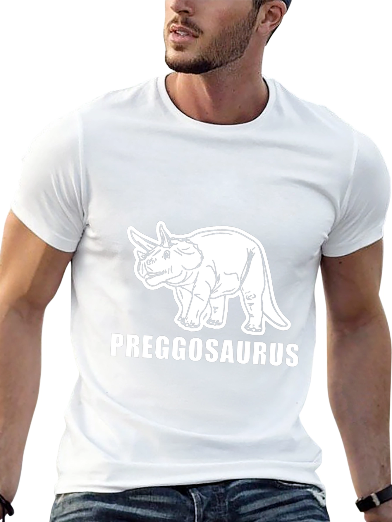 Preggosaurus T-Shirt - Funny Maternity Tee