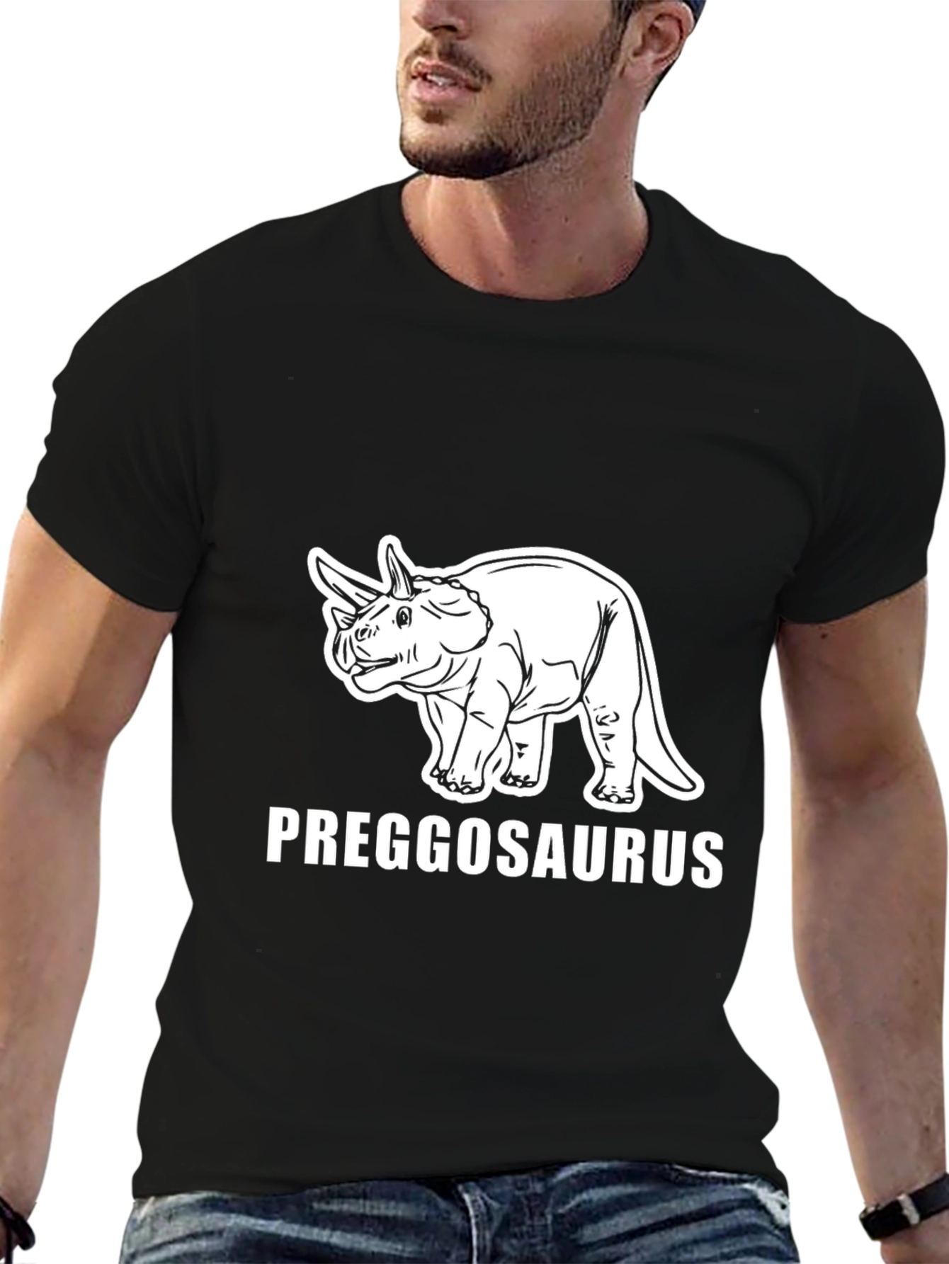 Preggosaurus T-Shirt - Funny Maternity Tee