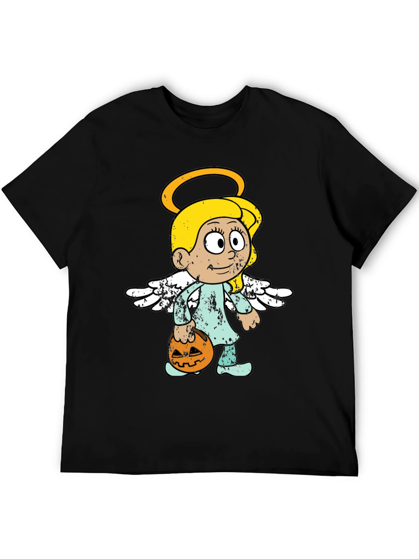 Halloween Angel Girl Graphic Tee
