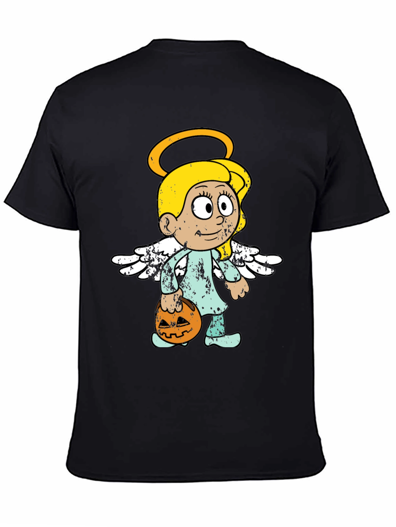 Halloween Angel Girl Graphic Tee
