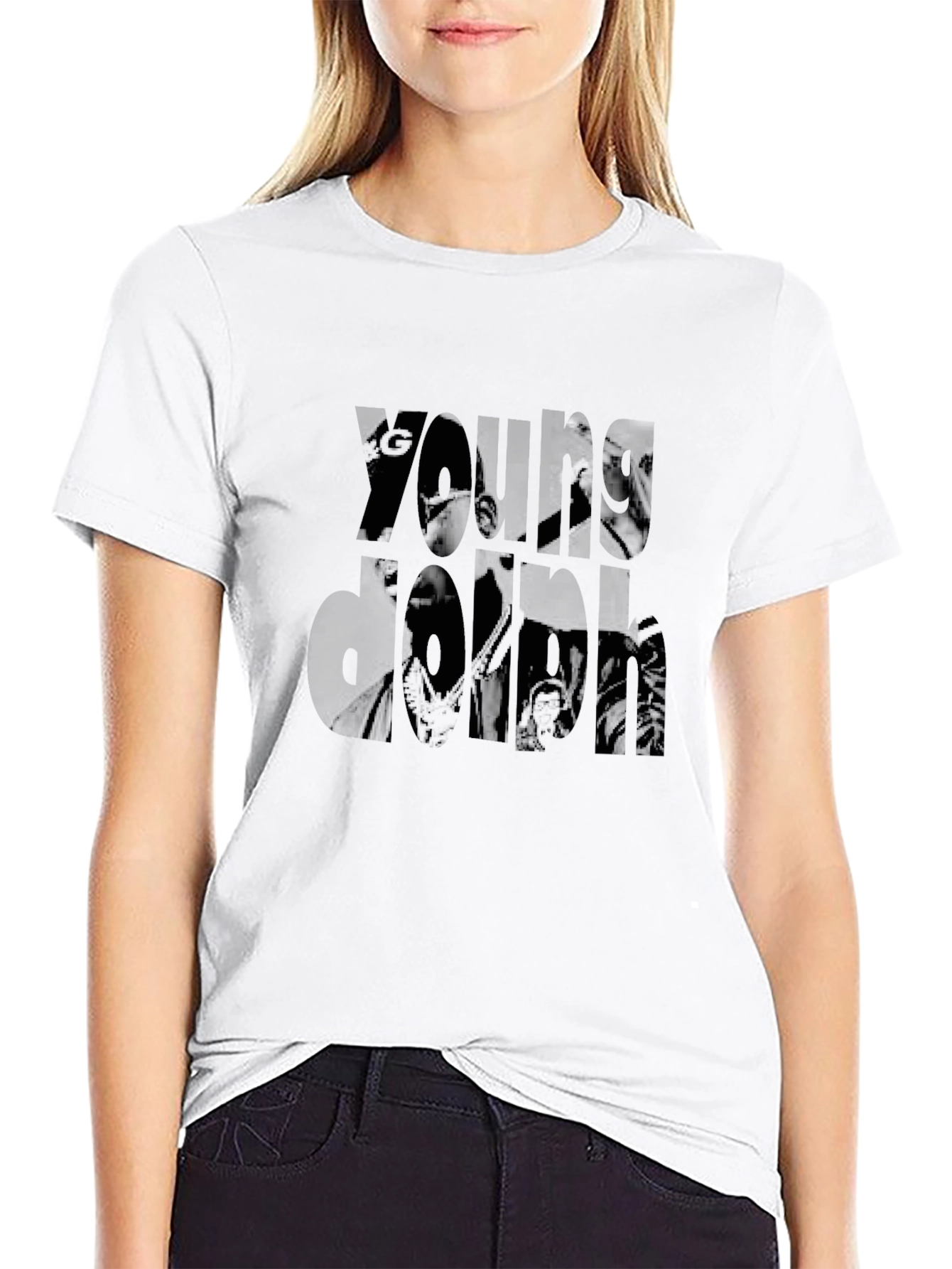 Black Graphic Print T-Shirt - Yours to Claim