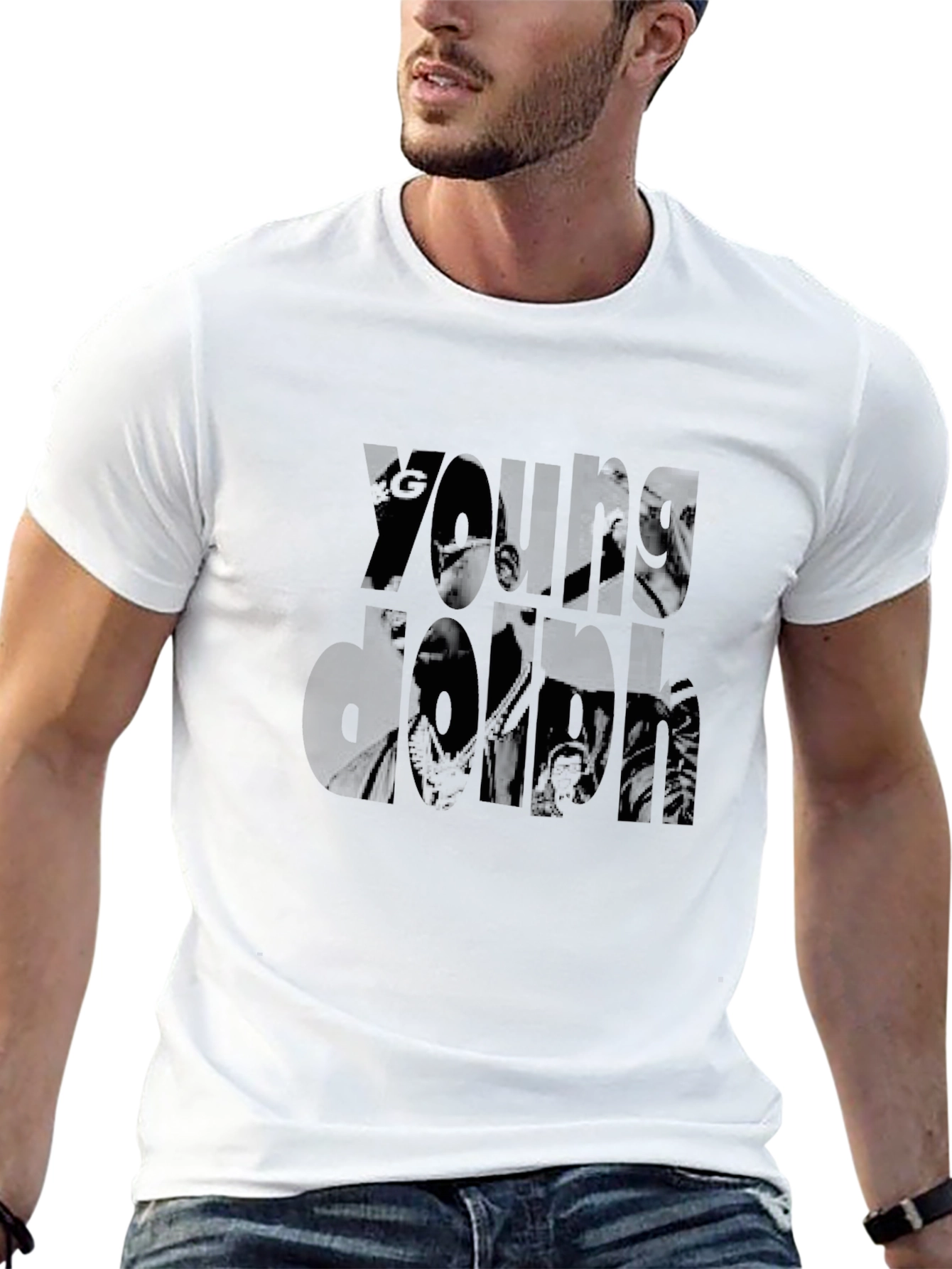 Black Graphic Print T-Shirt - Yours to Claim