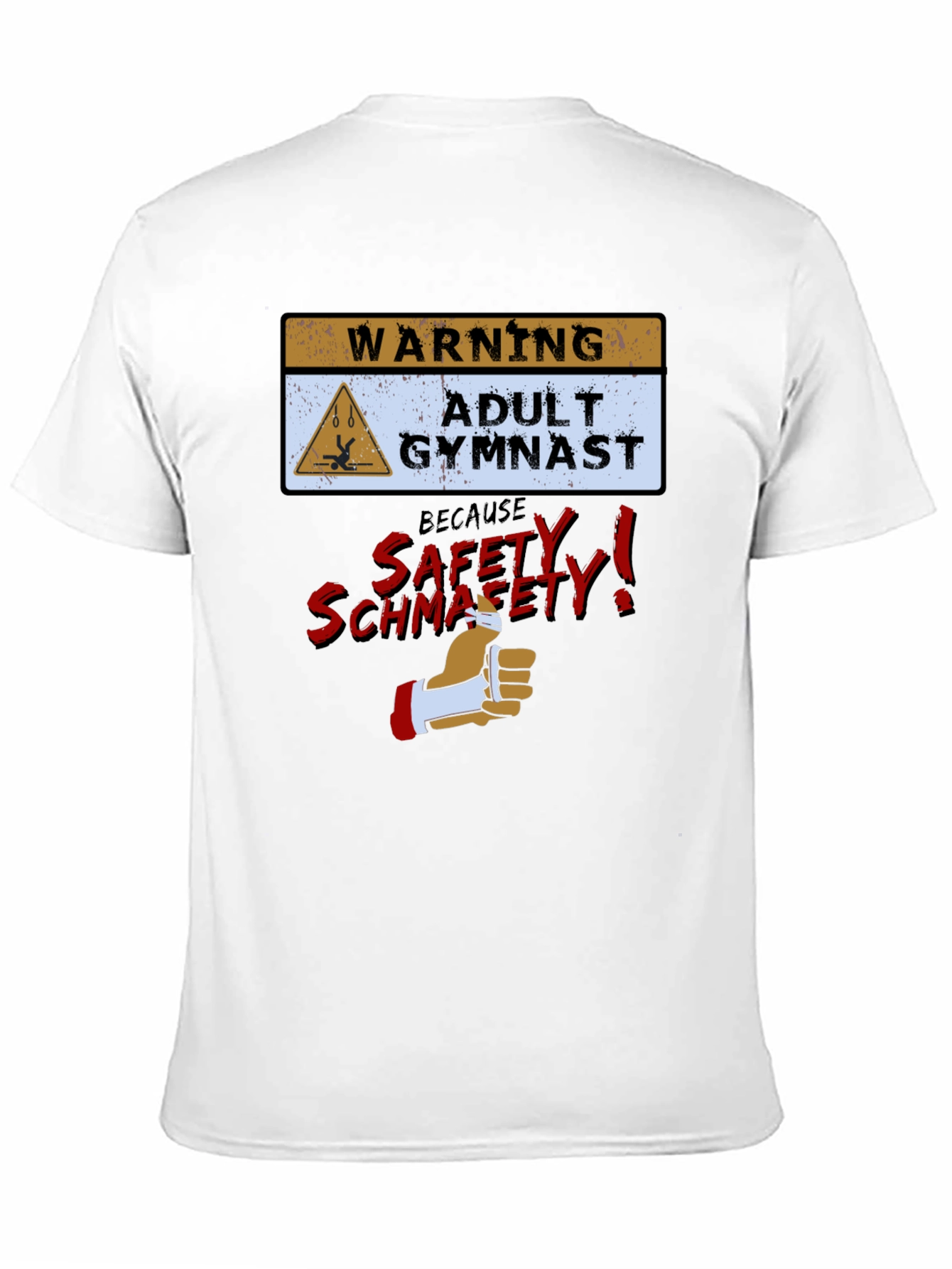 Adult Gymnast Warning T-Shirt