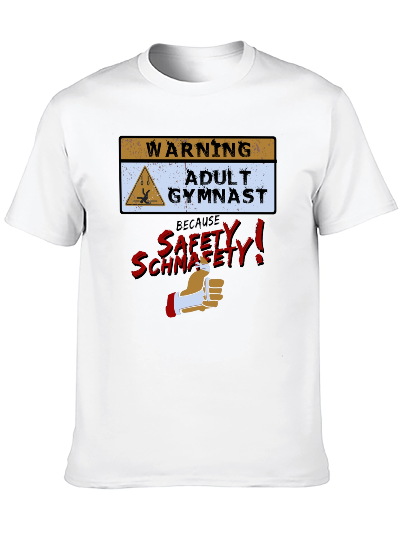 Adult Gymnast Warning T-Shirt