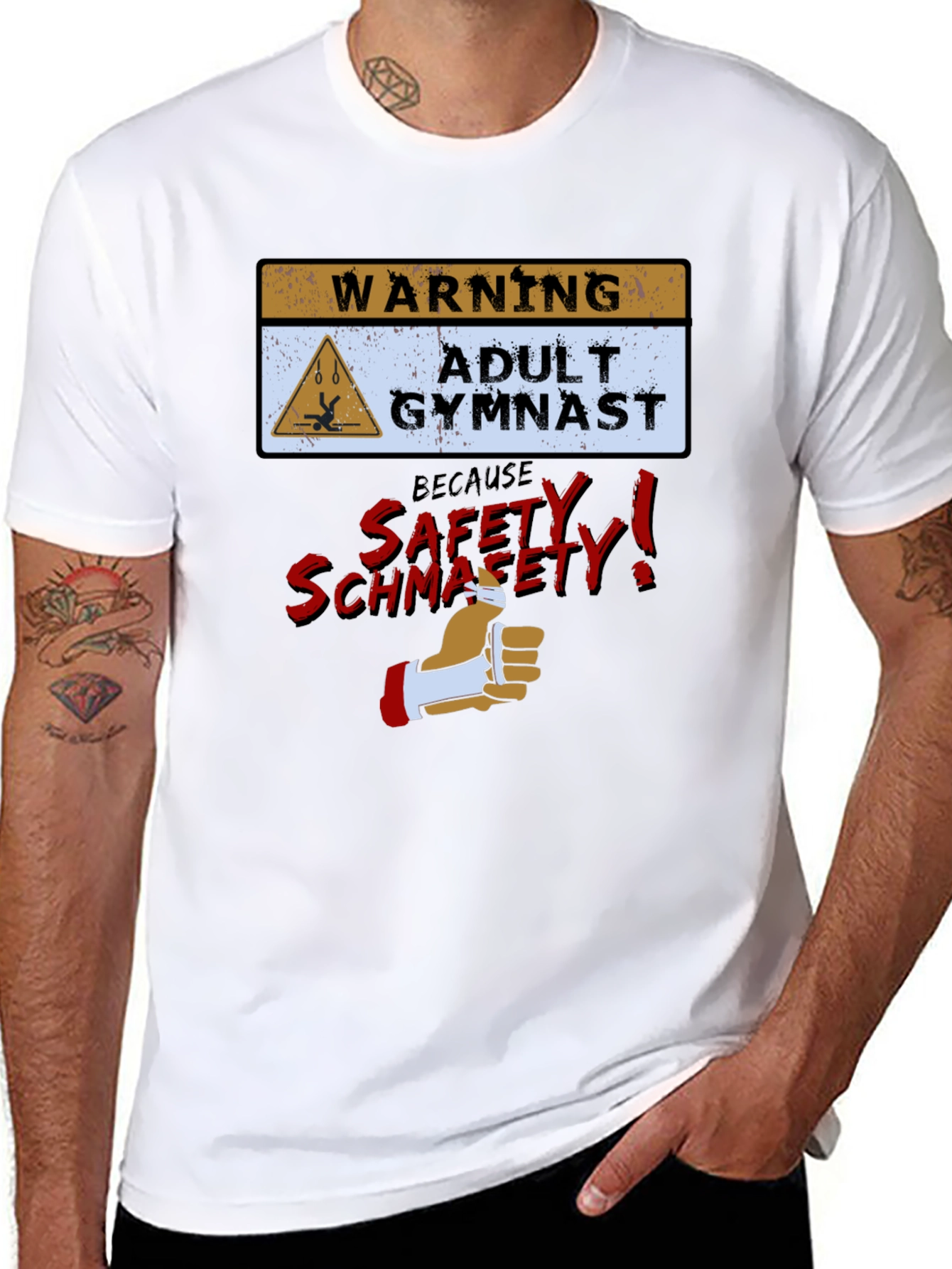 Adult Gymnast Warning T-Shirt