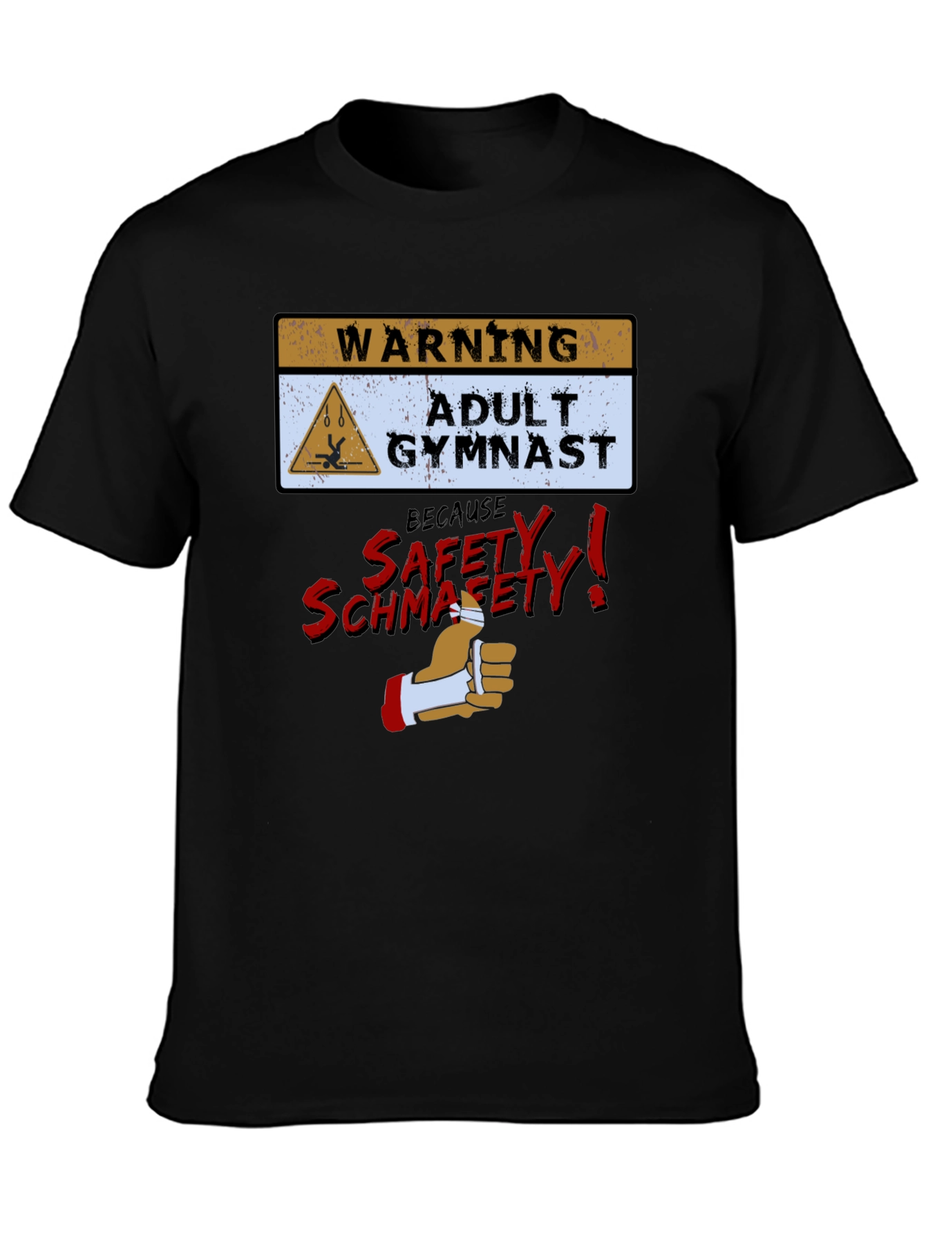 Adult Gymnast Warning T-Shirt